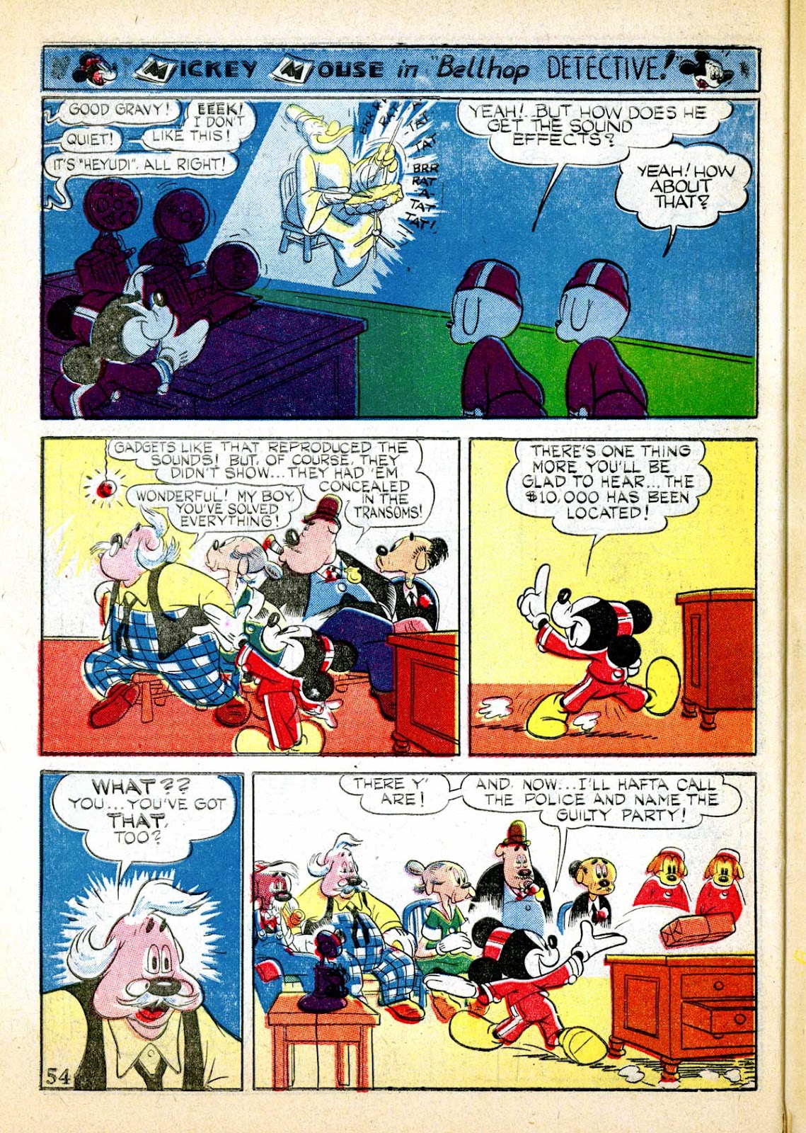 Walt Disney's Comics and Stories issue 35 - Page 56