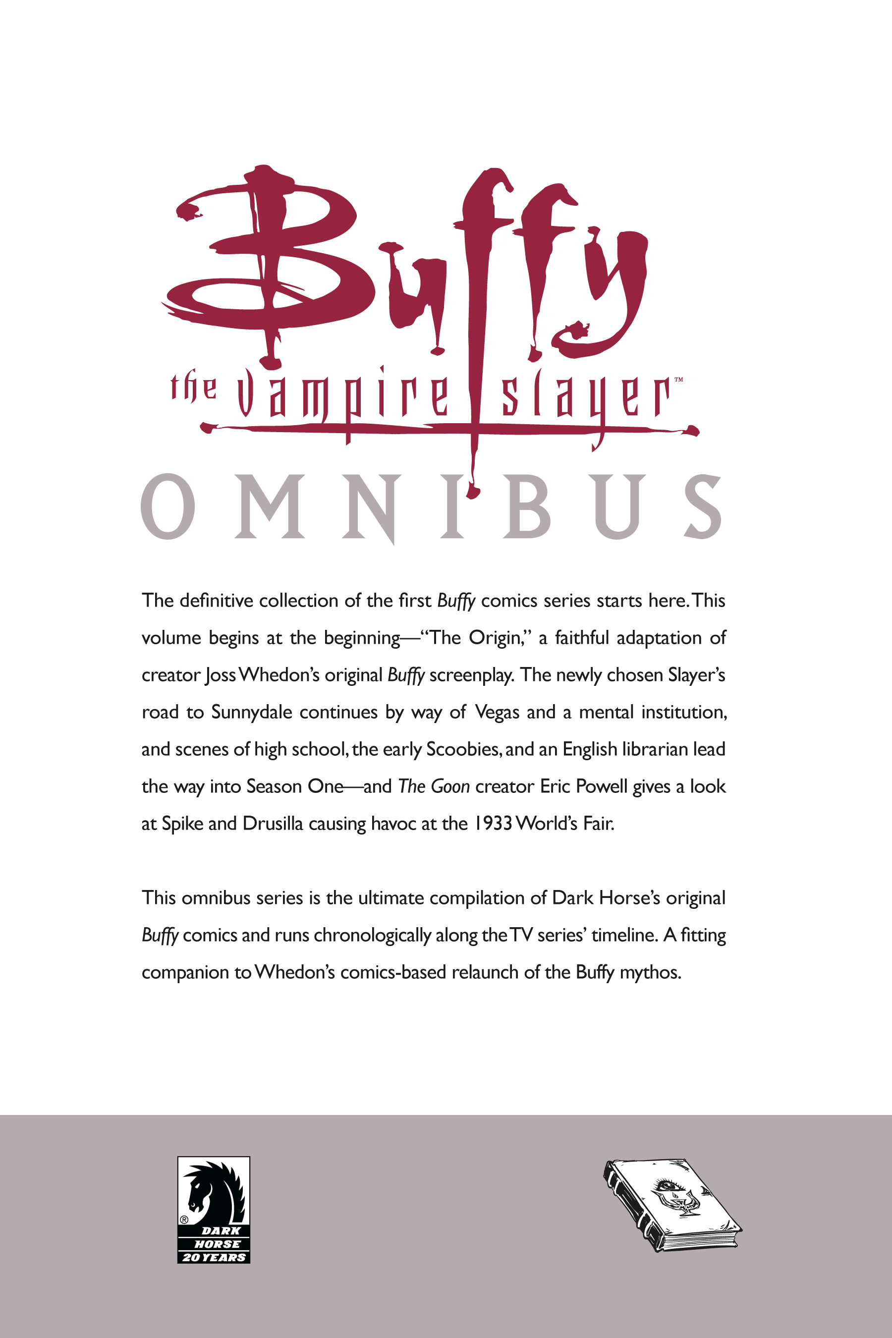 Read online Buffy the Vampire Slayer: Omnibus comic -  Issue # TPB 1 - 307