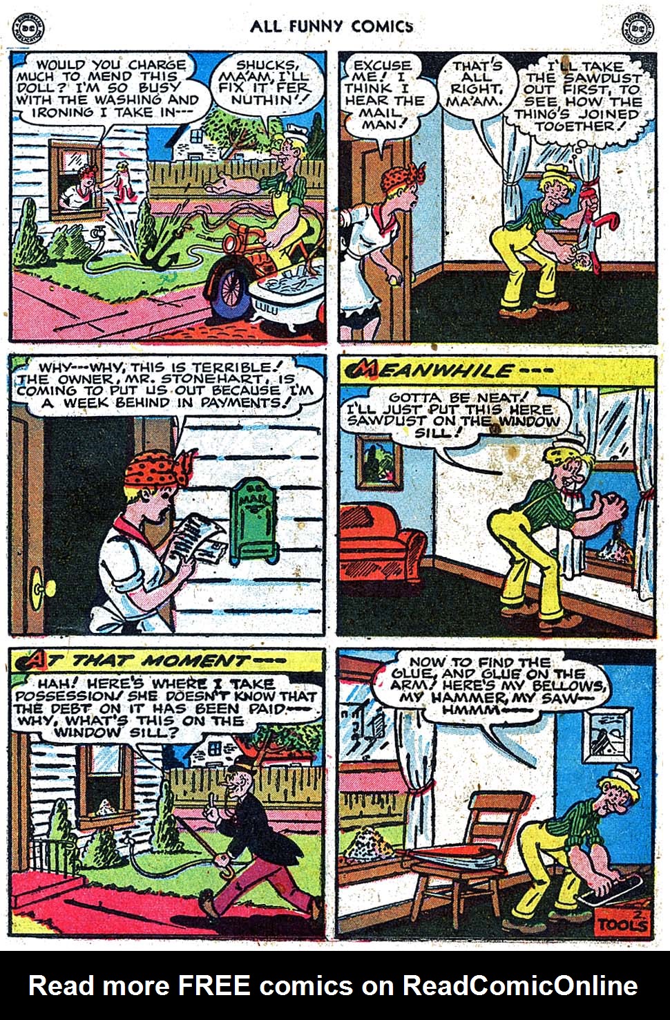 Read online All Funny Comics comic -  Issue #17 - 29