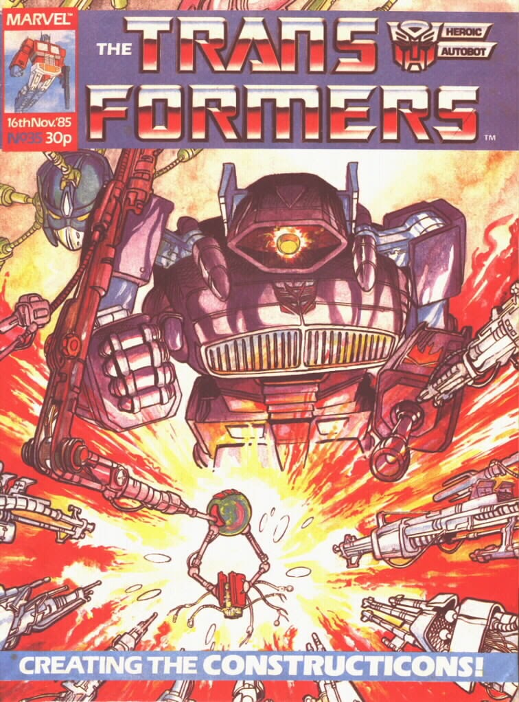 Read online The Transformers (UK) comic -  Issue #35 - 1