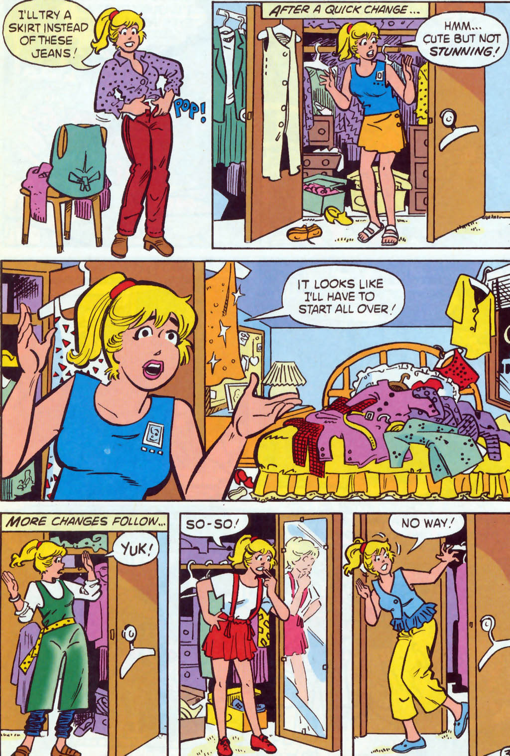 Read online Betty comic -  Issue #54 - 21