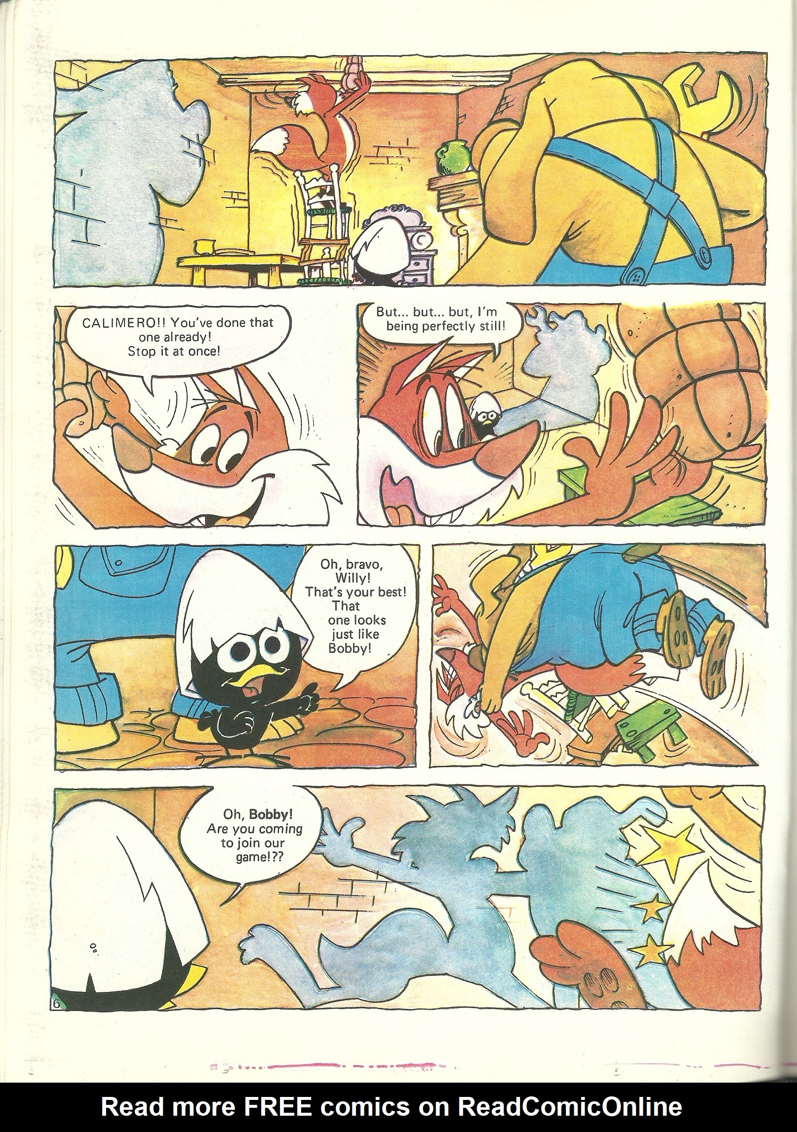 Read online Pagot's Calimero comic -  Issue # Full - 7