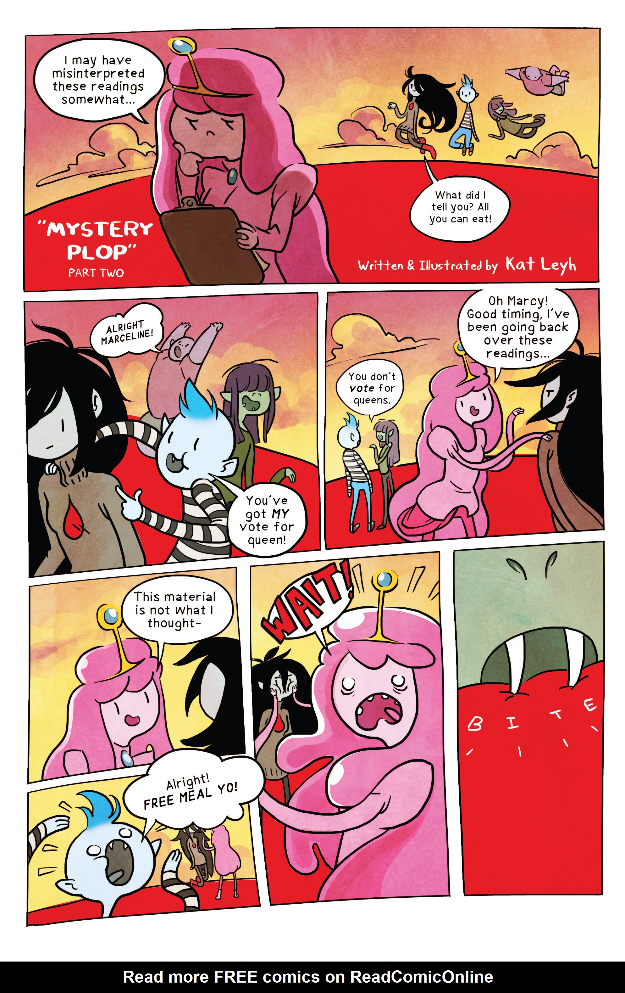 Read online Adventure Time comic -  Issue #34 - 21