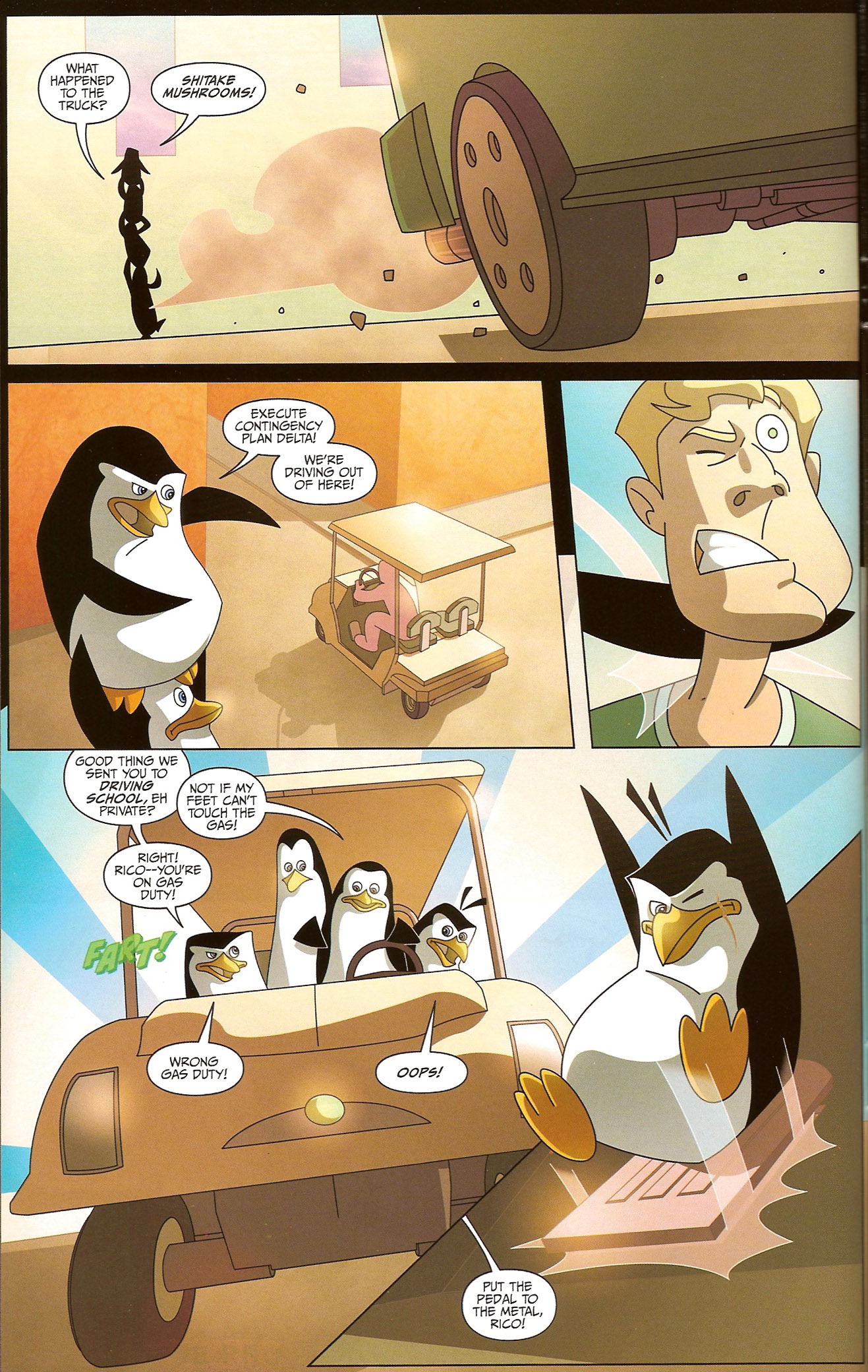 Read online Penguins of Madagascar comic -  Issue #1 - 14