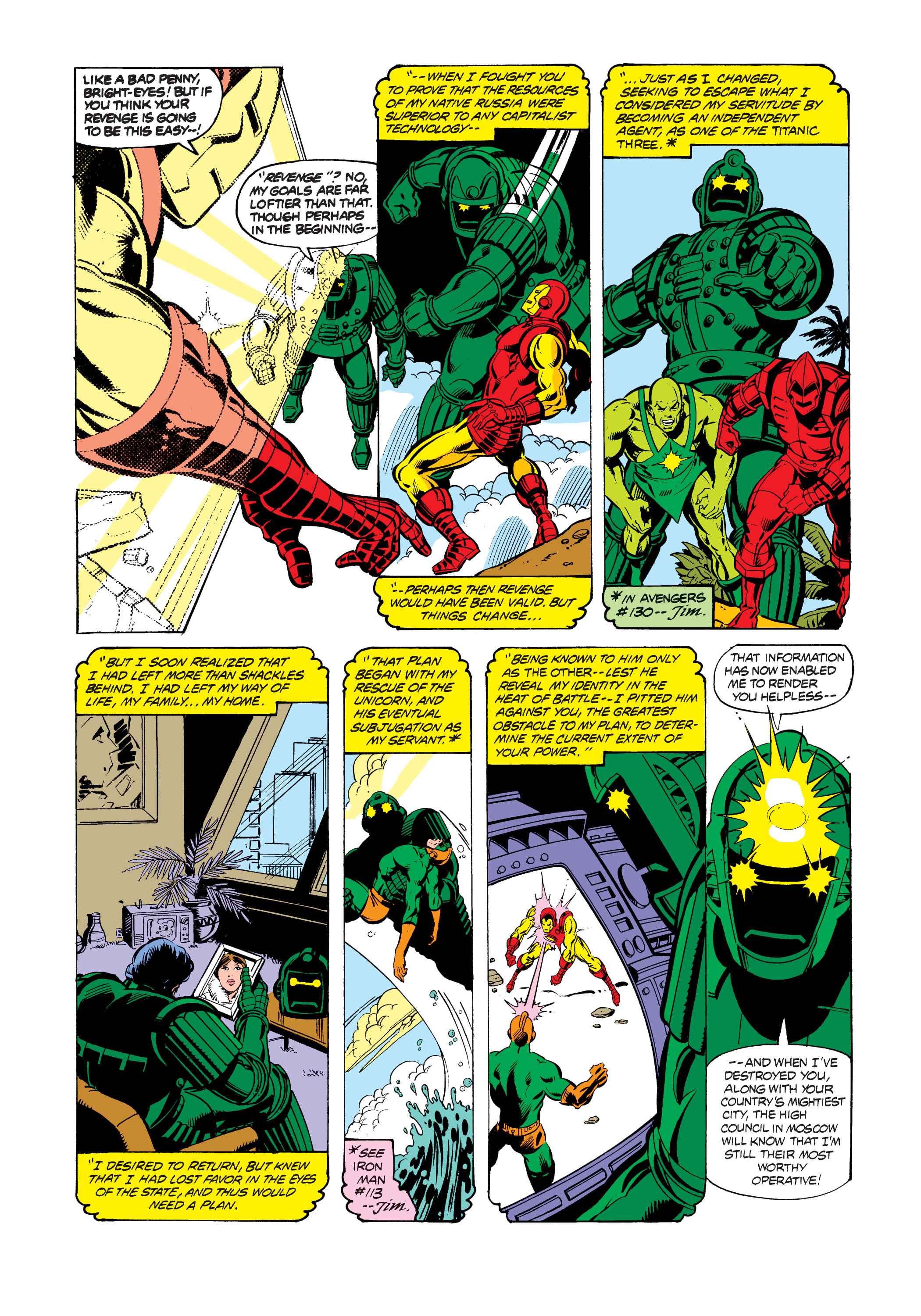 Read online Marvel Masterworks: The Invincible Iron Man comic -  Issue # TPB 14 (Part 2) - 22