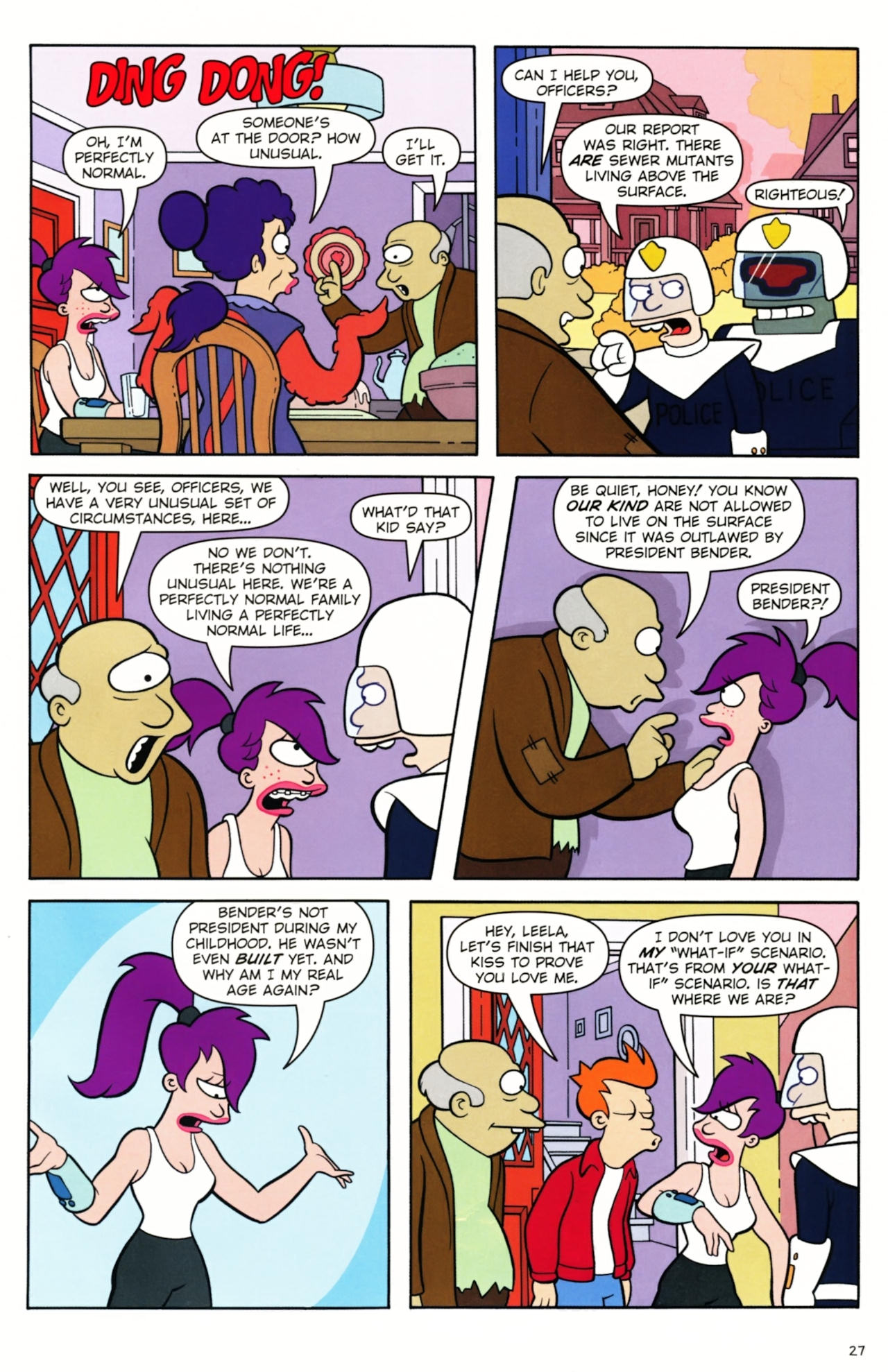 Read online Futurama Comics comic -  Issue #45 - 22