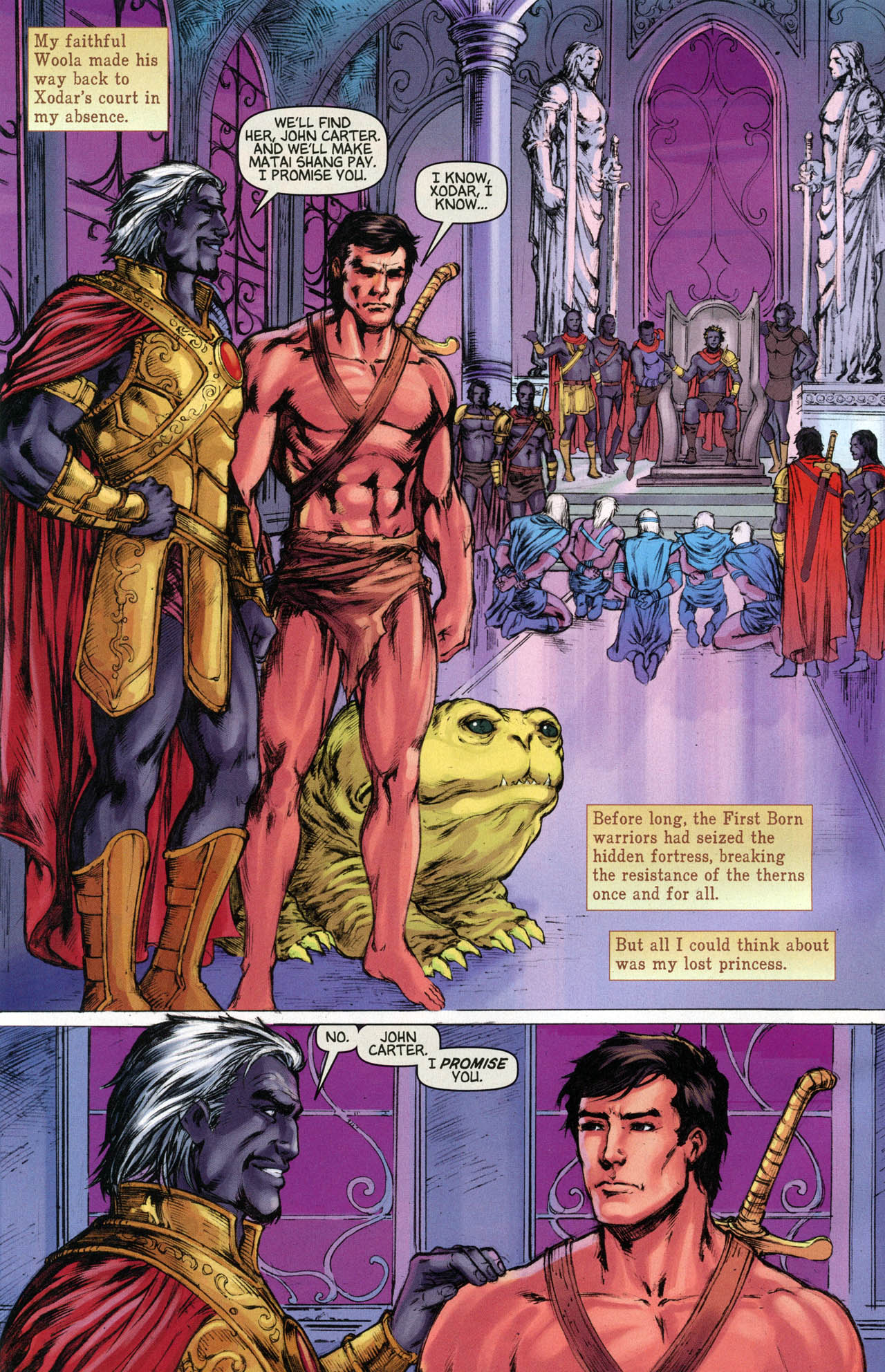 Read online Warlord of Mars comic -  Issue #21 - 23