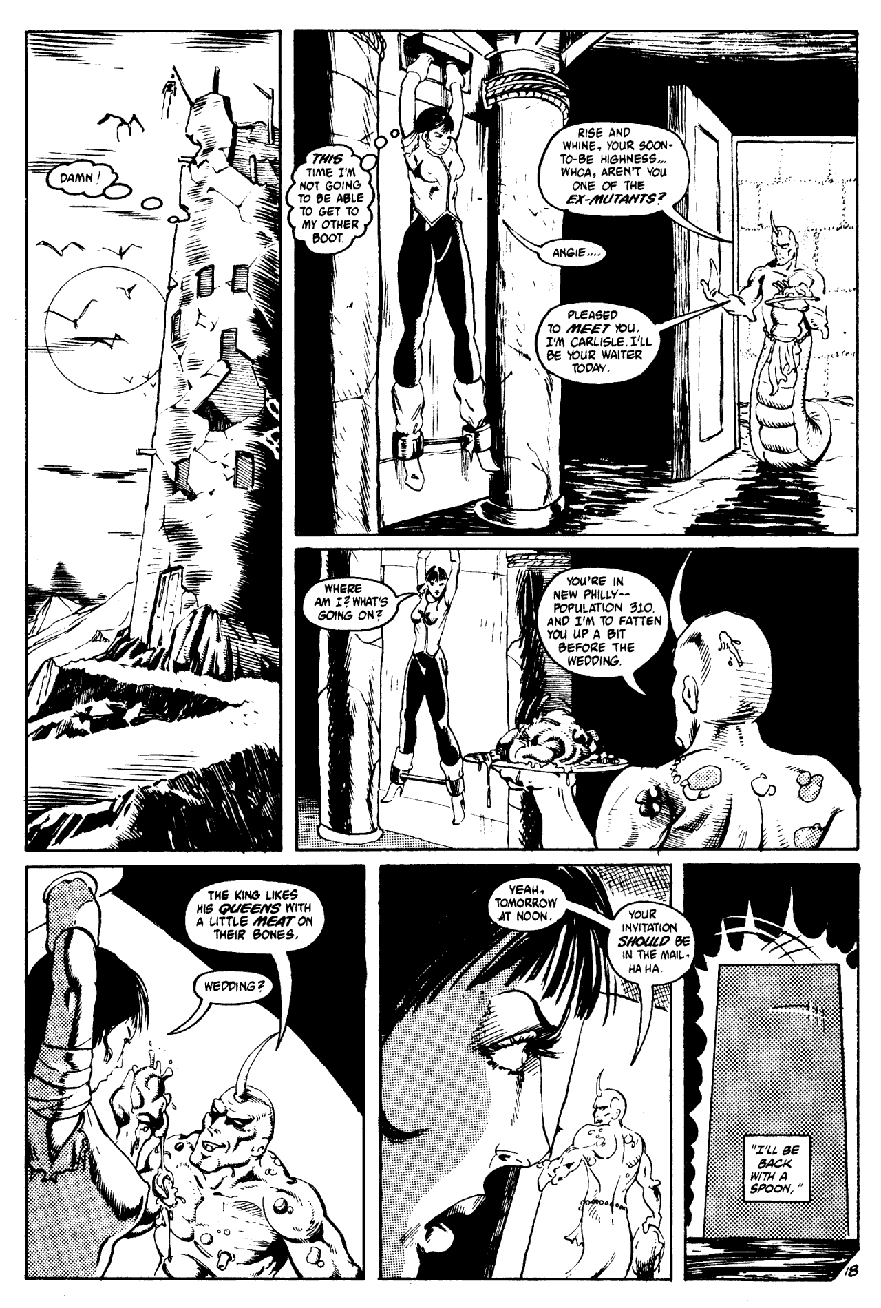 Read online Solo Ex-Mutants comic -  Issue #3 - 20