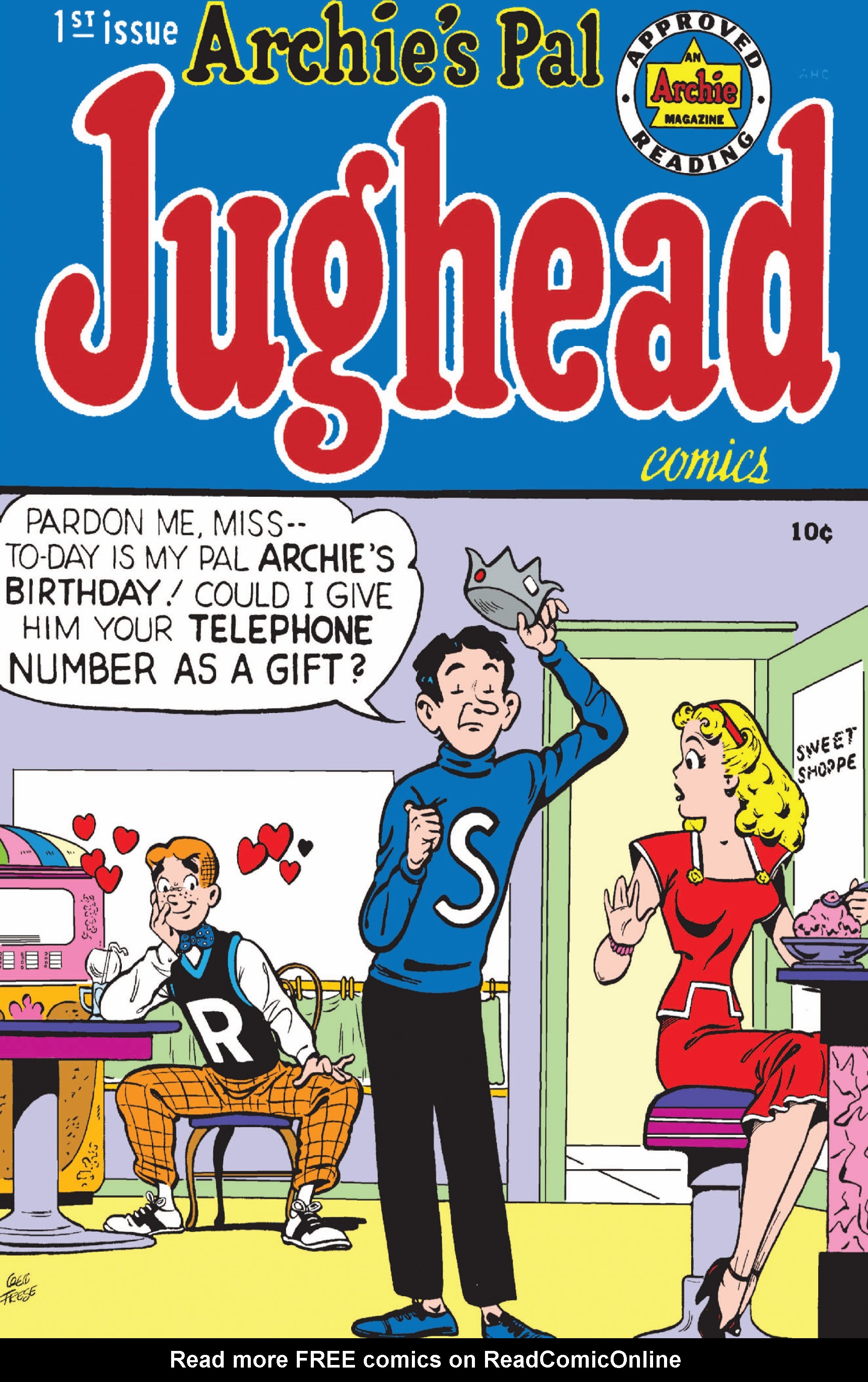 Read online Archie's Pal Jughead comic -  Issue #1 - 1