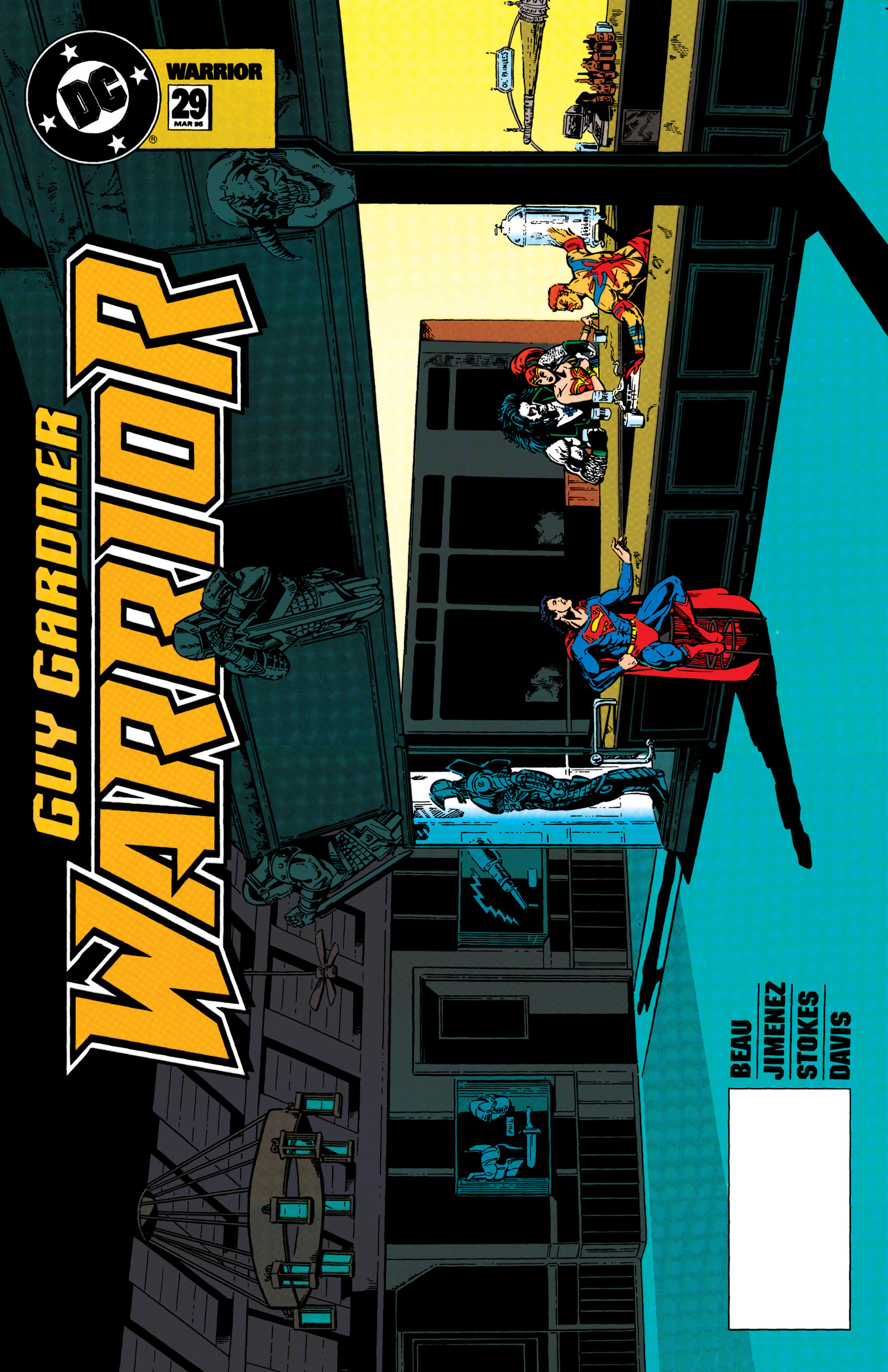 Read online Guy Gardner: Warrior comic -  Issue #29 - 3