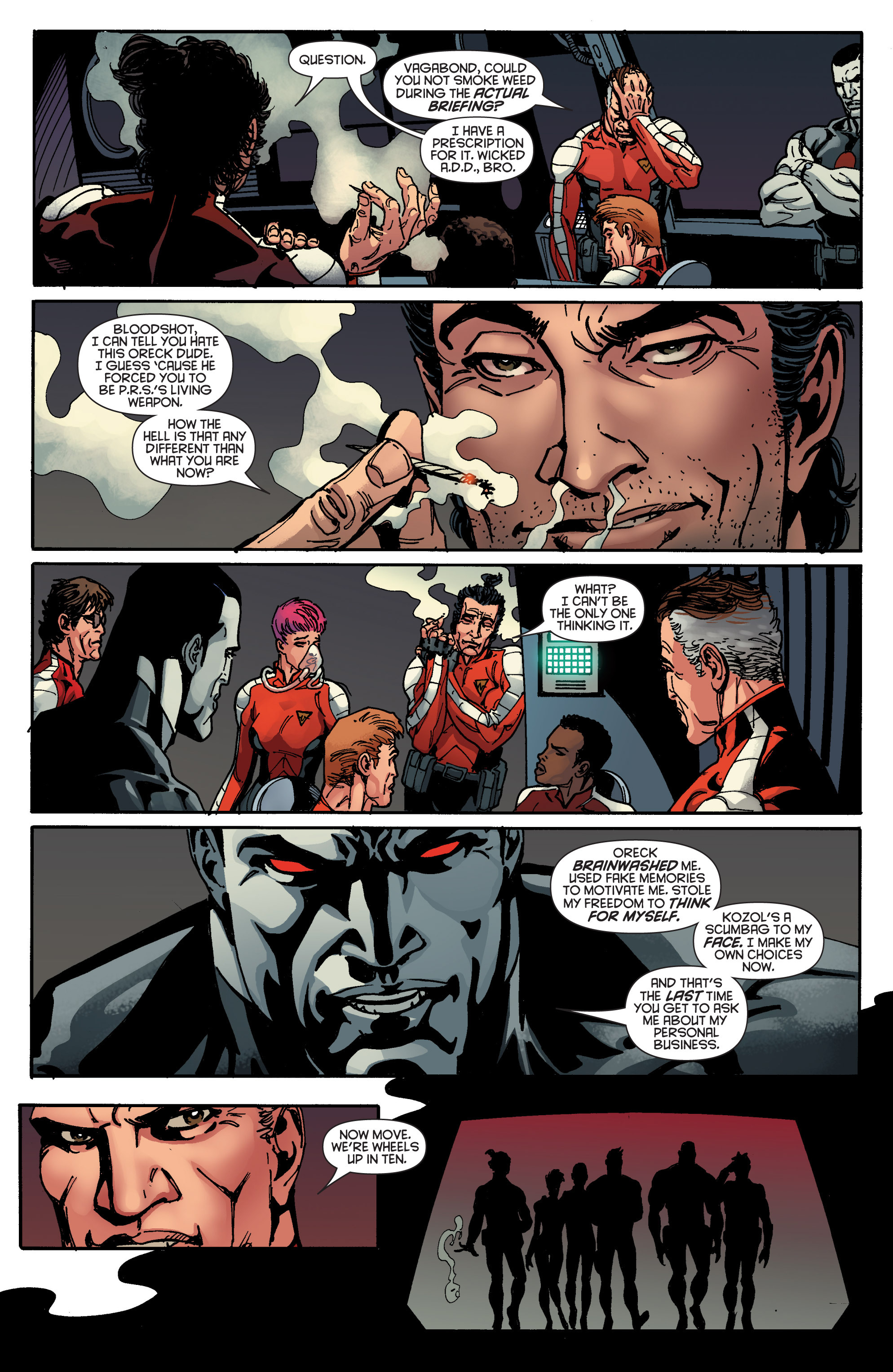 Read online Bloodshot and H.A.R.D.Corps comic -  Issue # TPB 5 - 13