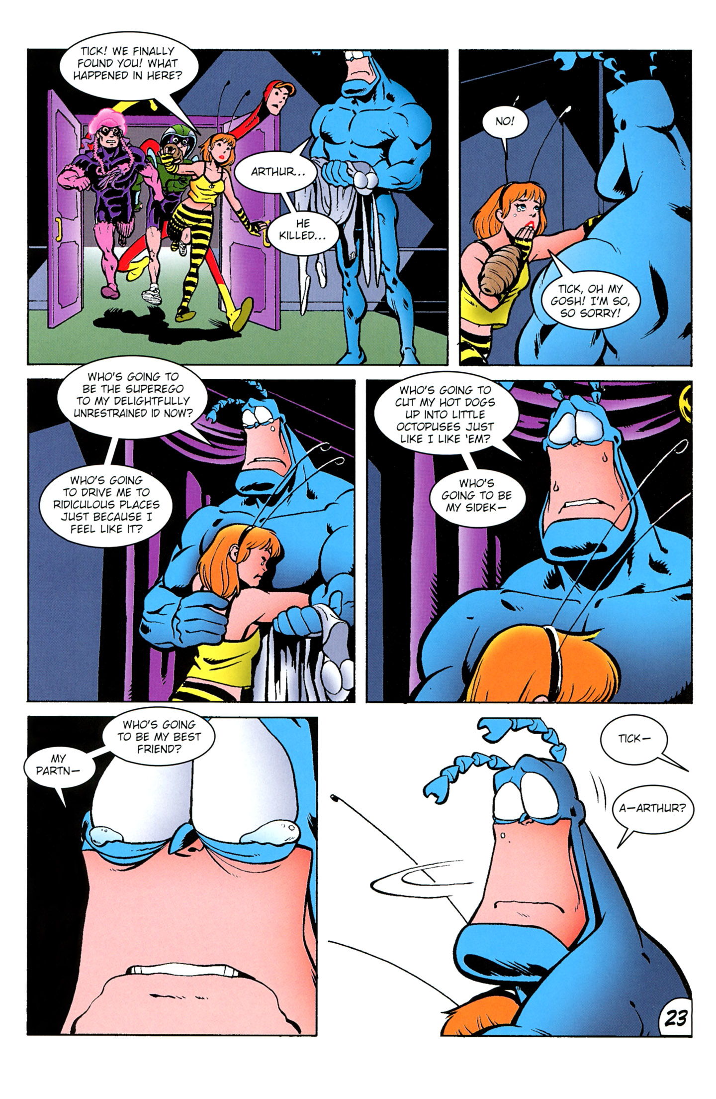 Read online The Tick comic -  Issue #100 - 23