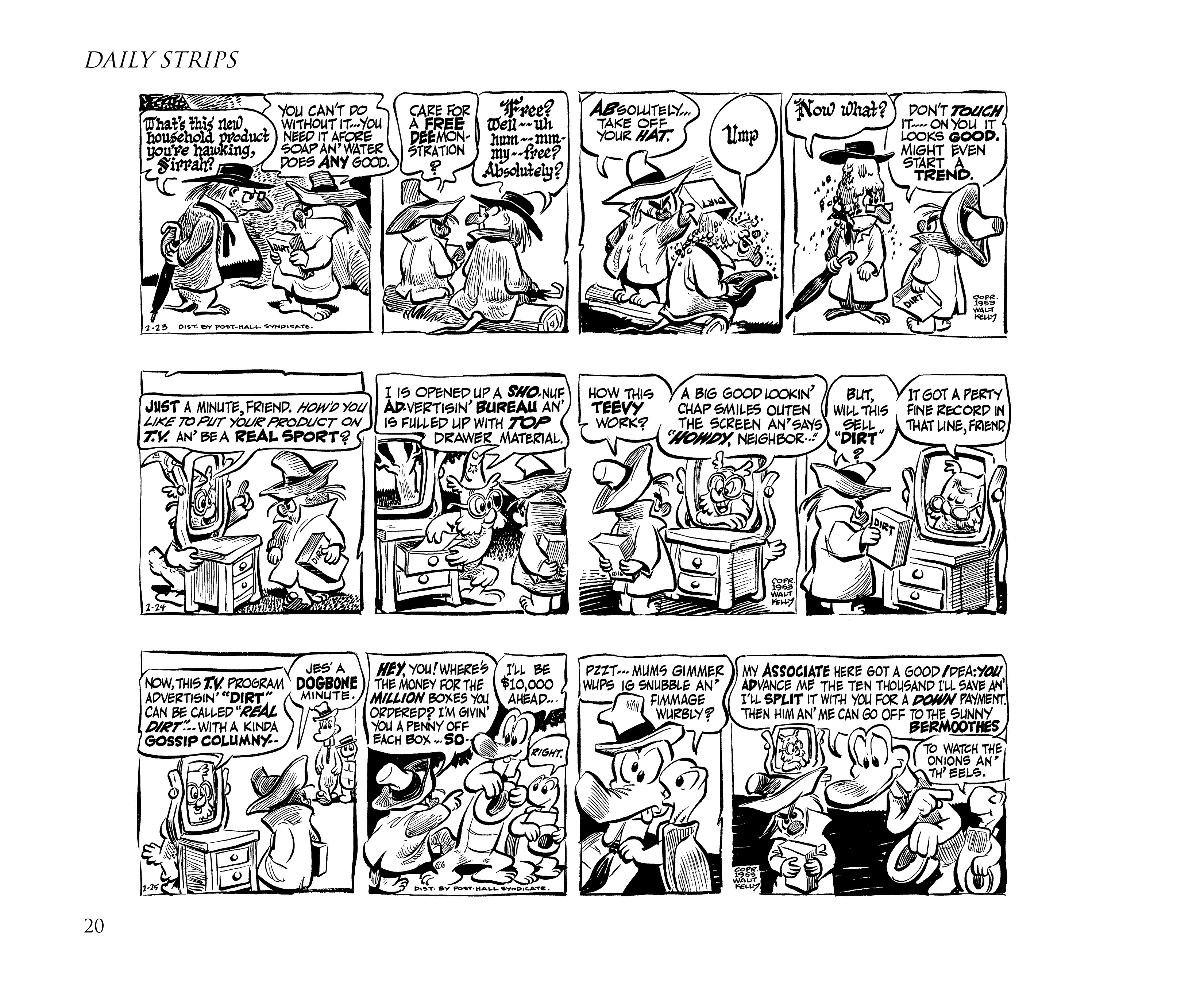 Read online Pogo by Walt Kelly: The Complete Syndicated Comic Strips comic -  Issue # TPB 3 (Part 1) - 32