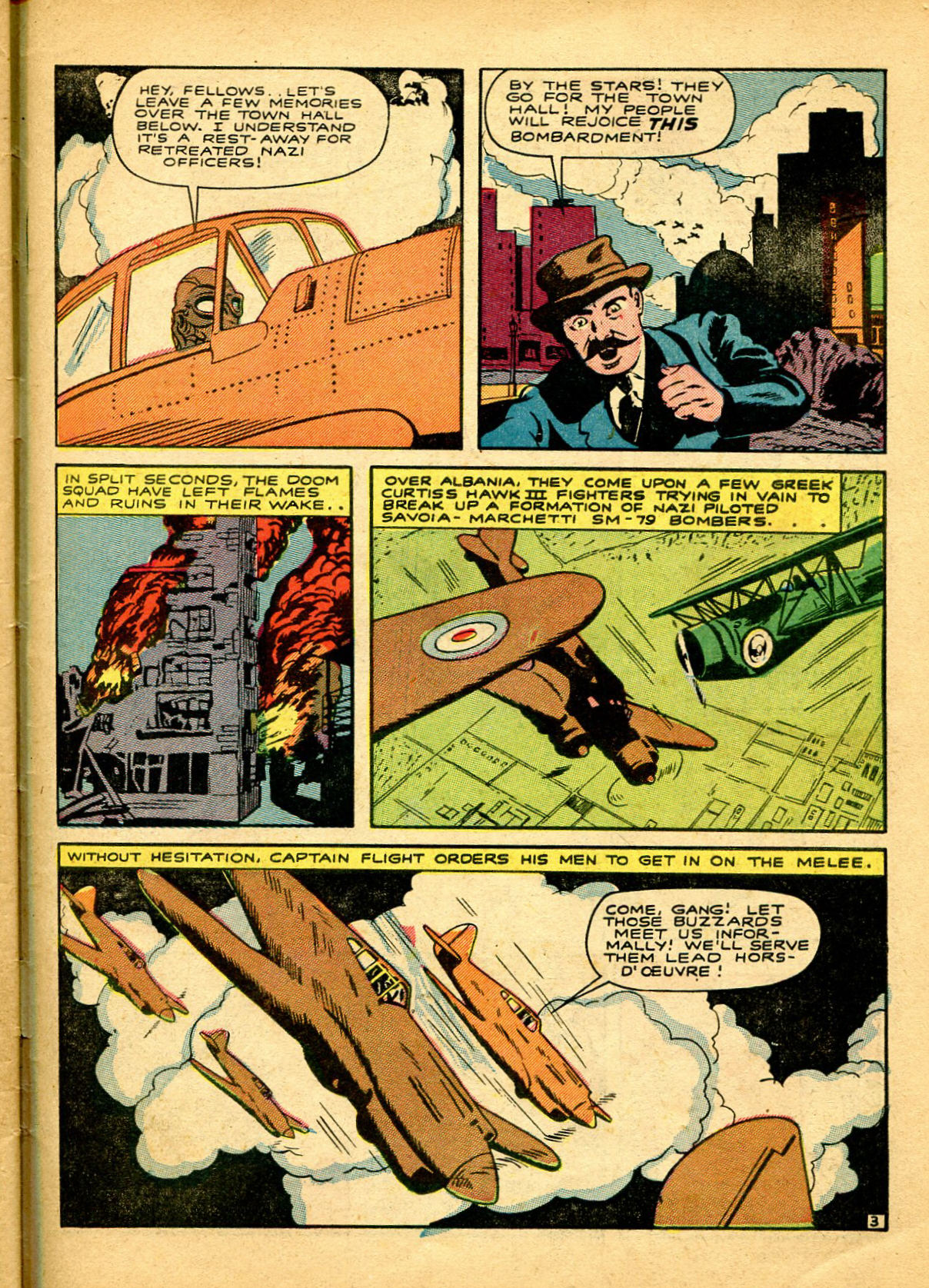 Read online Captain Flight Comics comic -  Issue #7 - 45