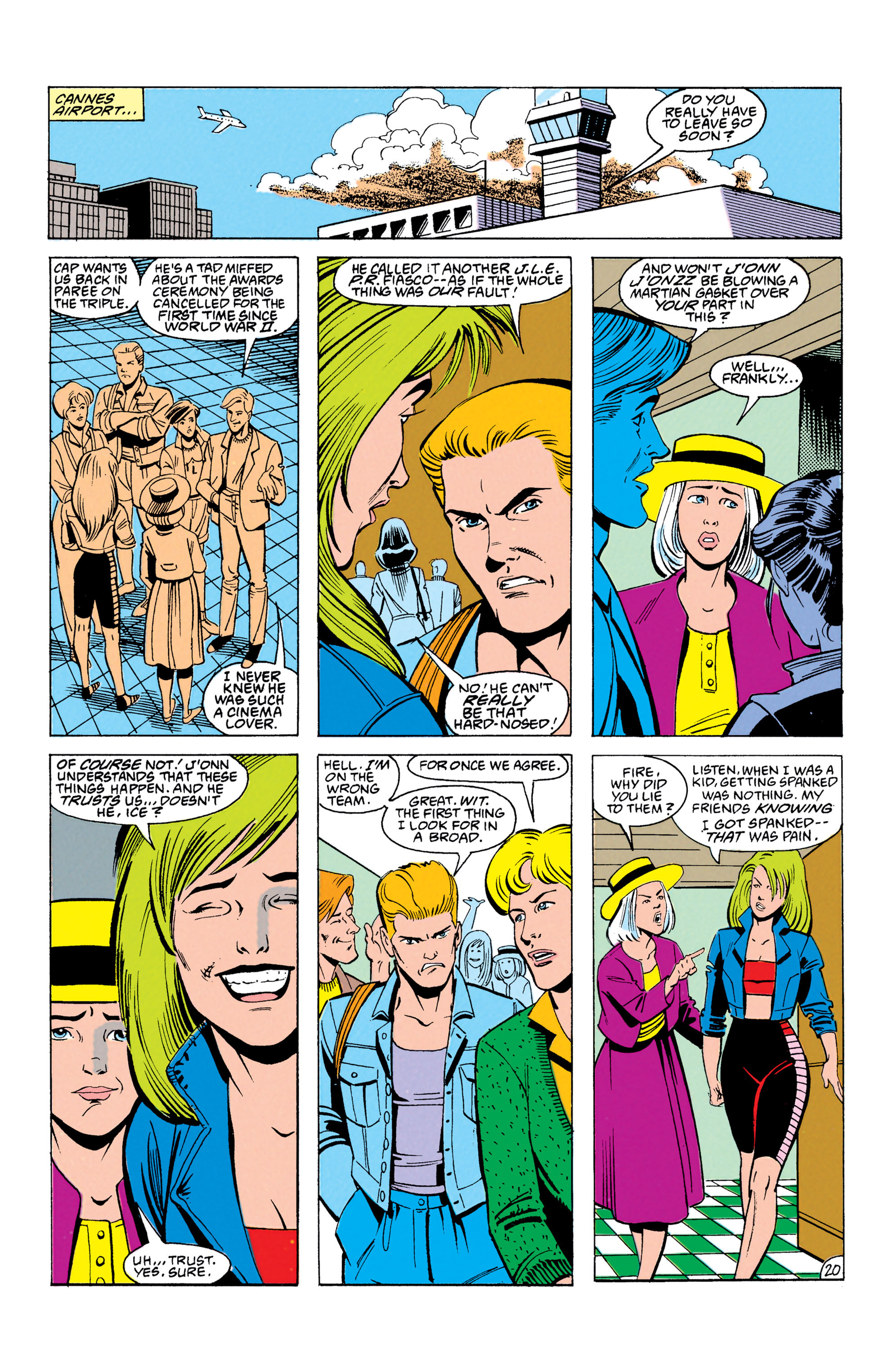 Read online Justice League Europe comic -  Issue #14 - 21