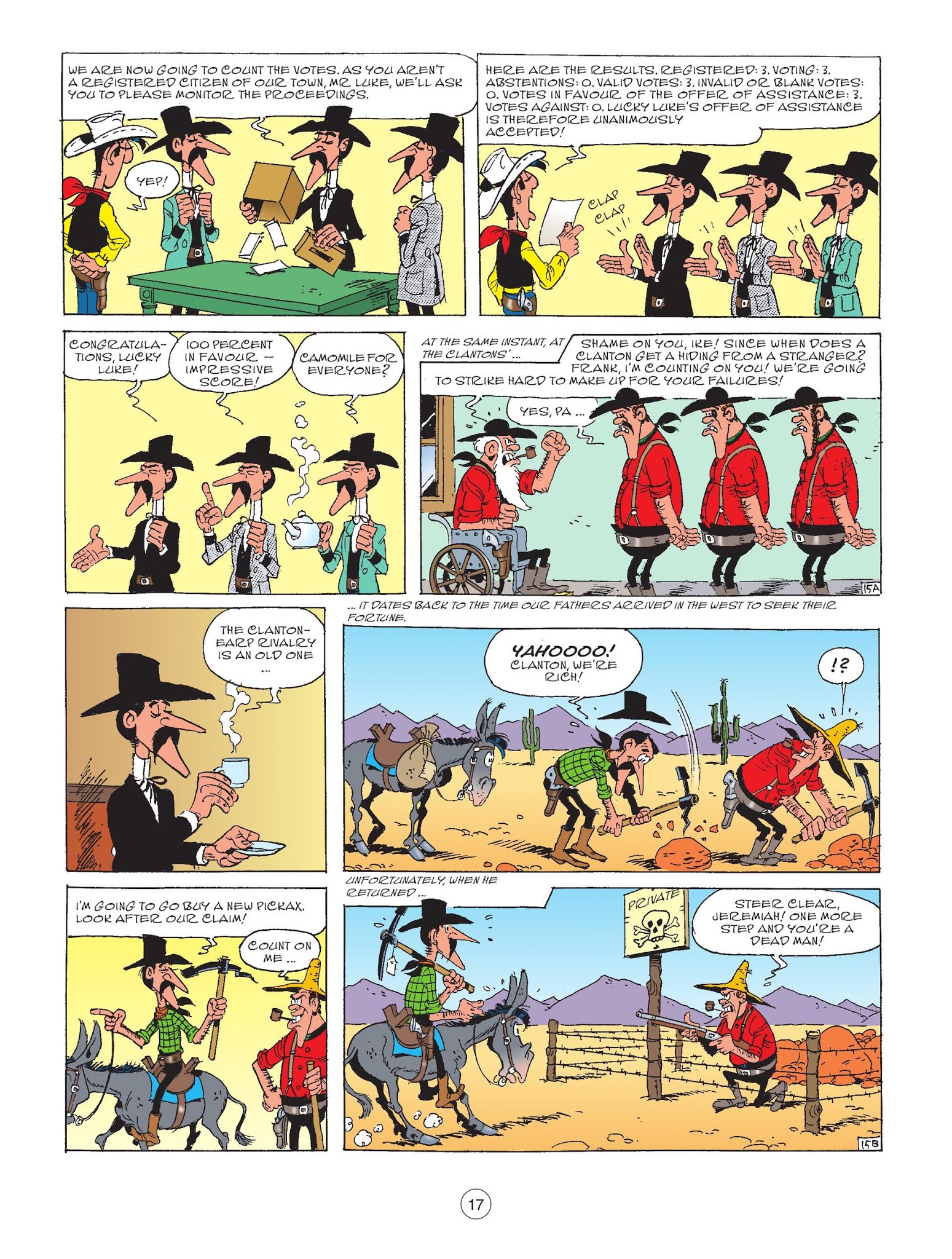 Read online A Lucky Luke Adventure comic -  Issue #70 - 19