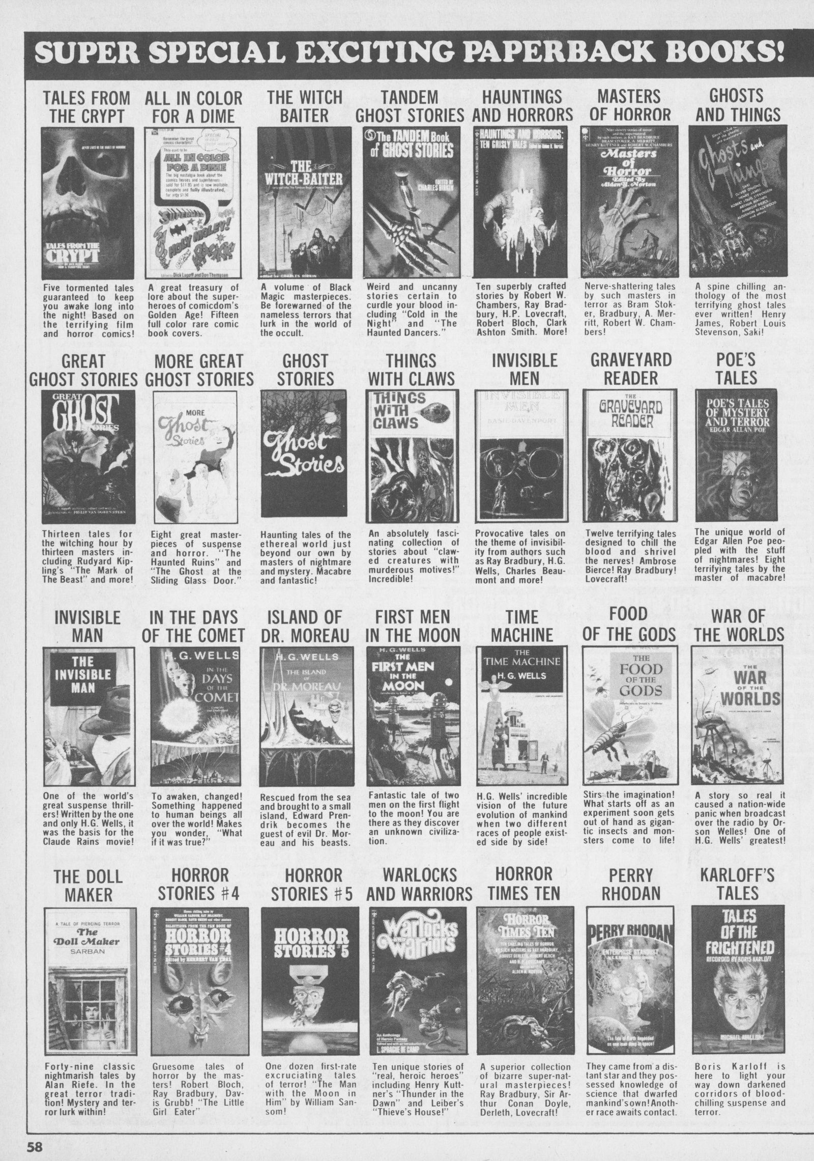 Read online Creepy (1964) comic -  Issue #49 - 58