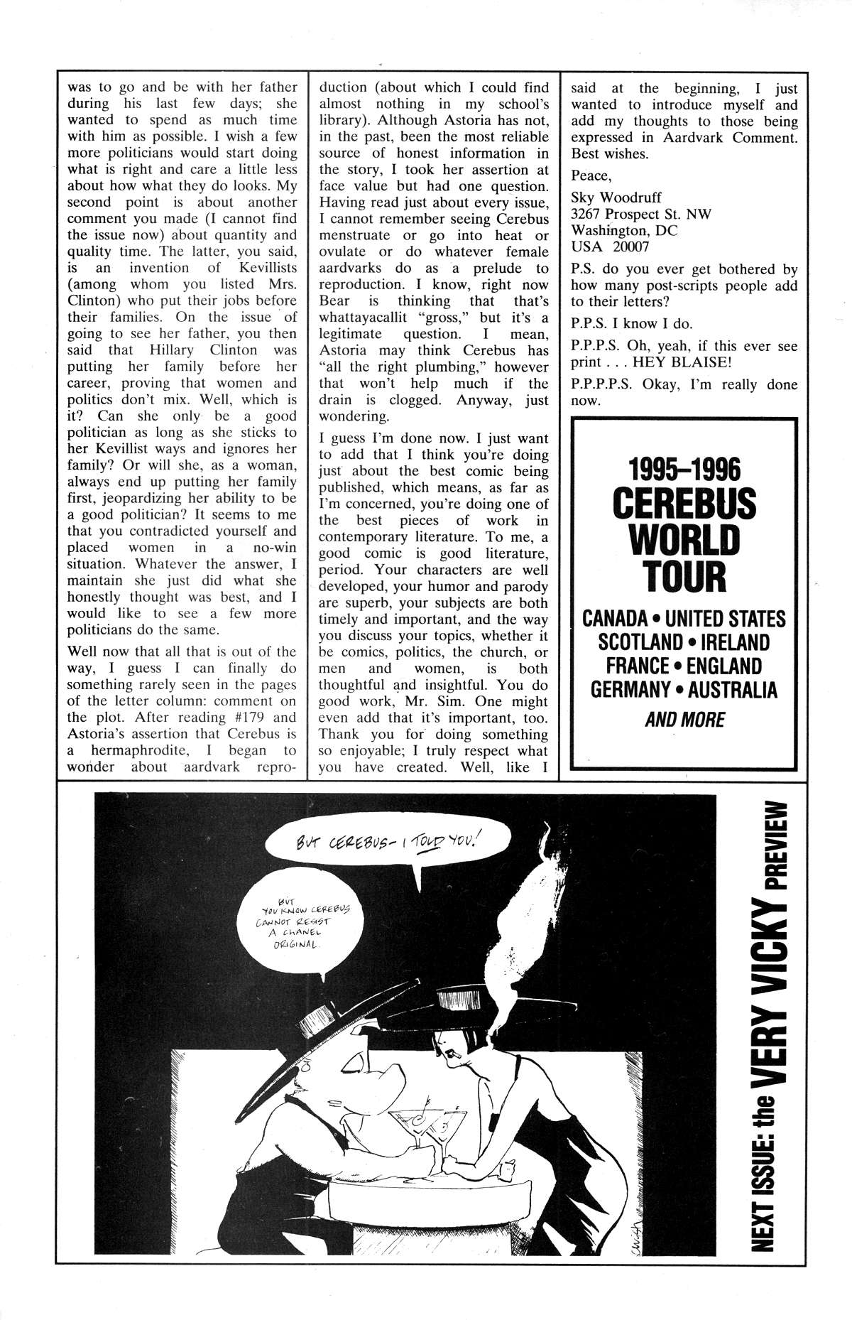 Read online Cerebus comic -  Issue #186 - 29