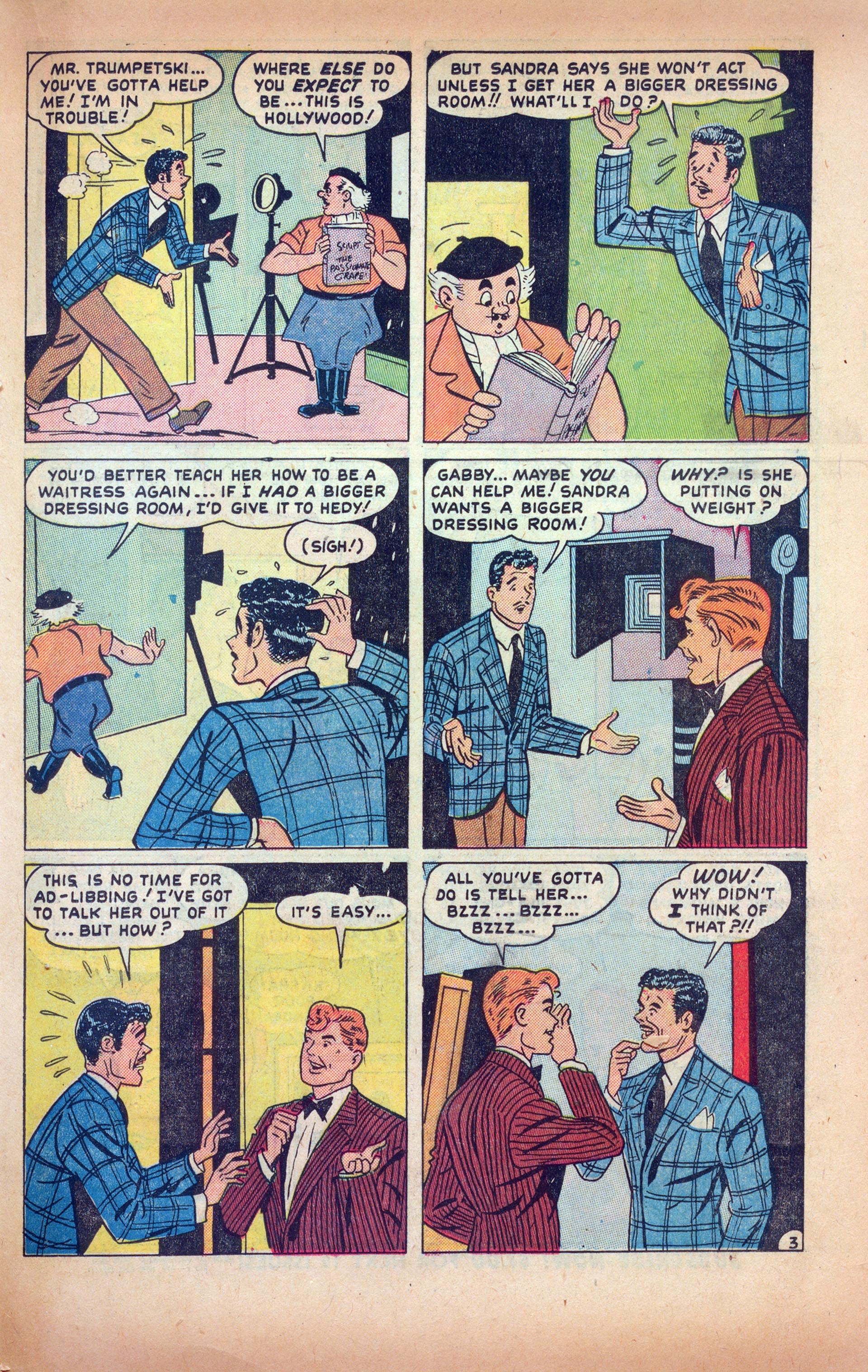 Read online Hedy Of Hollywood Comics comic -  Issue #42 - 19