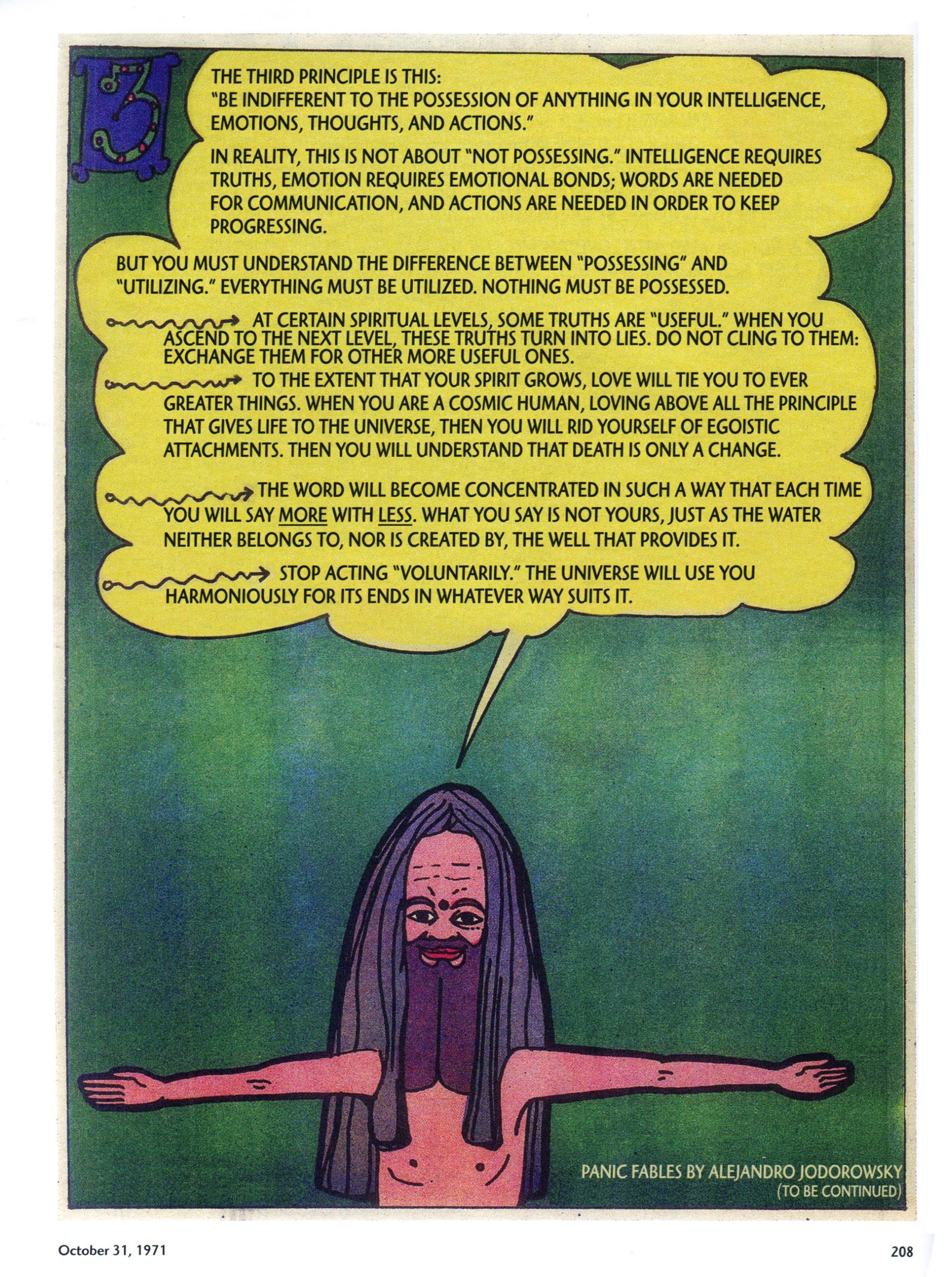 Read online The Panic Fables: Mystic Teachings and Initiatory Tales comic -  Issue # TPB (Part 3) - 24