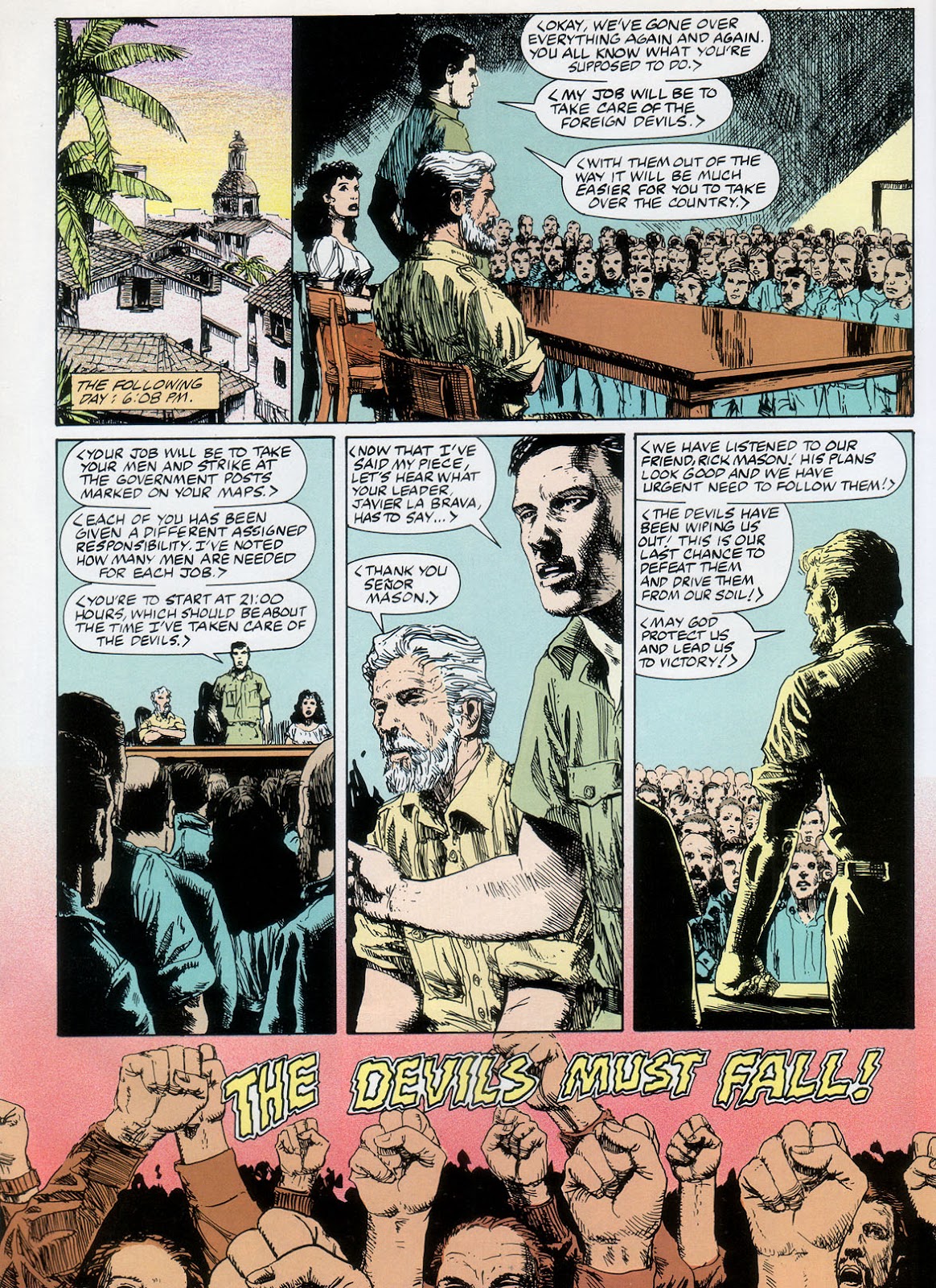 Marvel Graphic Novel issue 57 - Rick Mason - The Agent - Page 68
