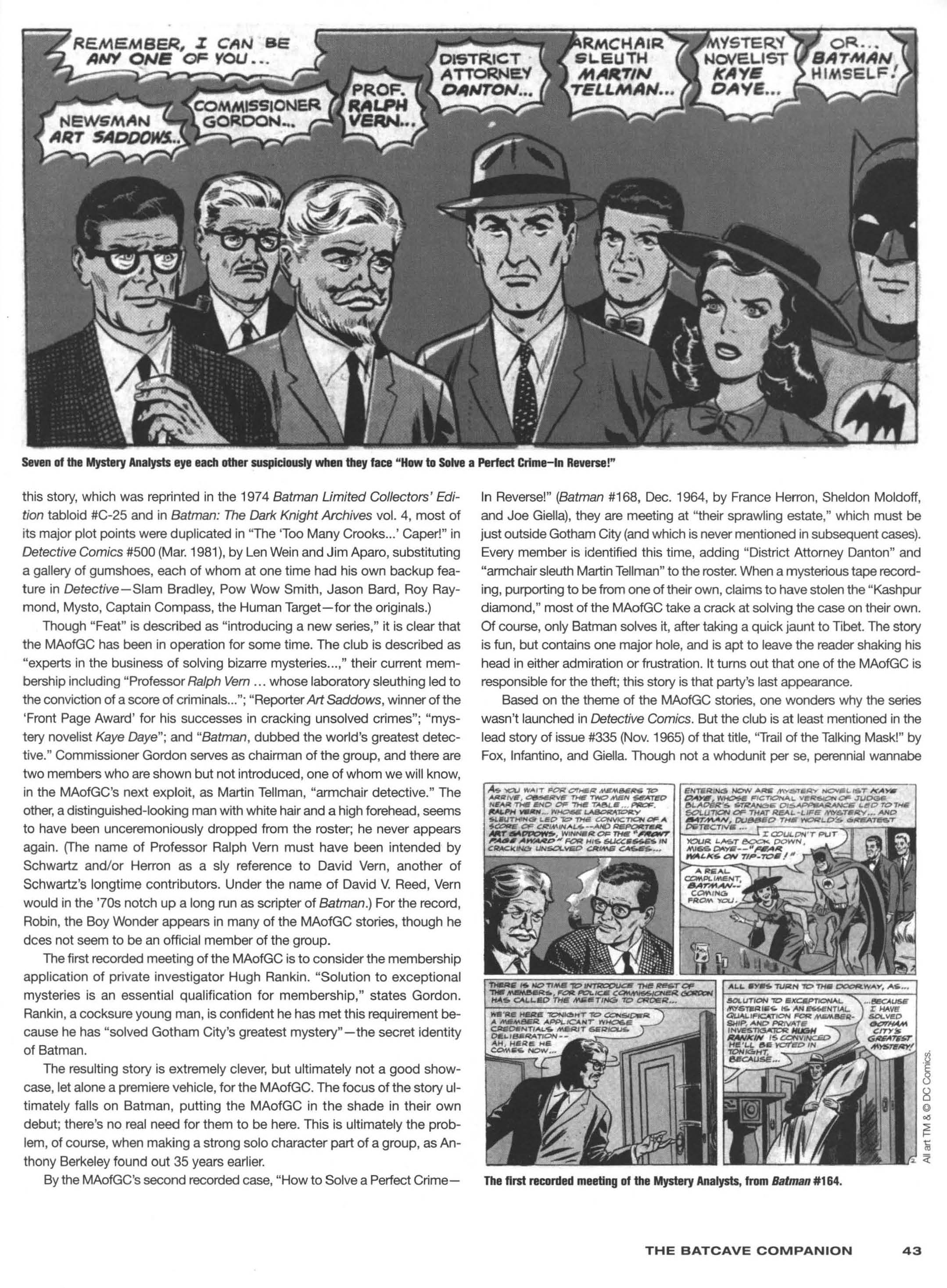Read online The Batcave Companion comic -  Issue # TPB (Part 1) - 45