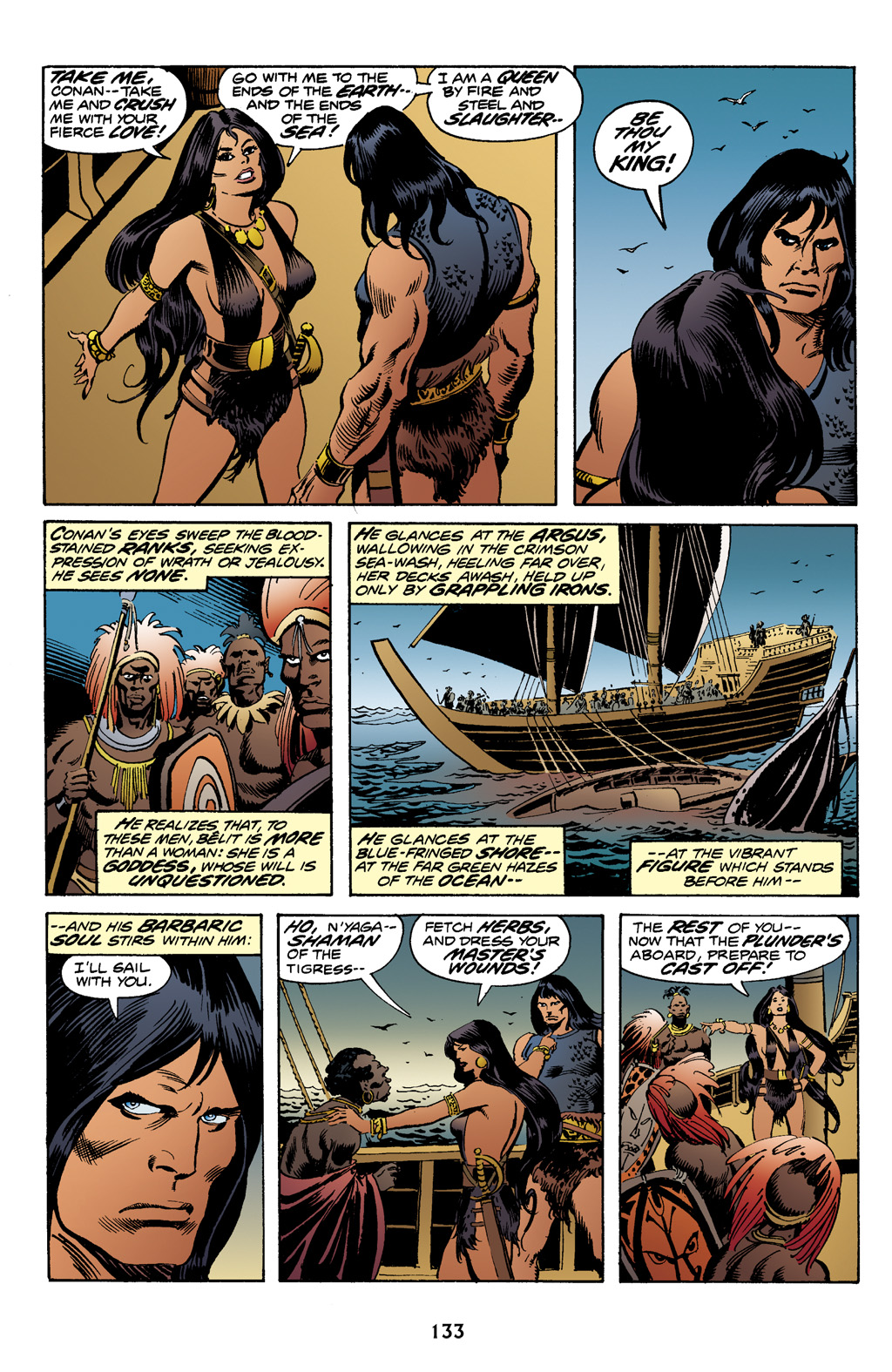 Read online The Chronicles of Conan comic -  Issue # TPB 8 (Part 2) - 33