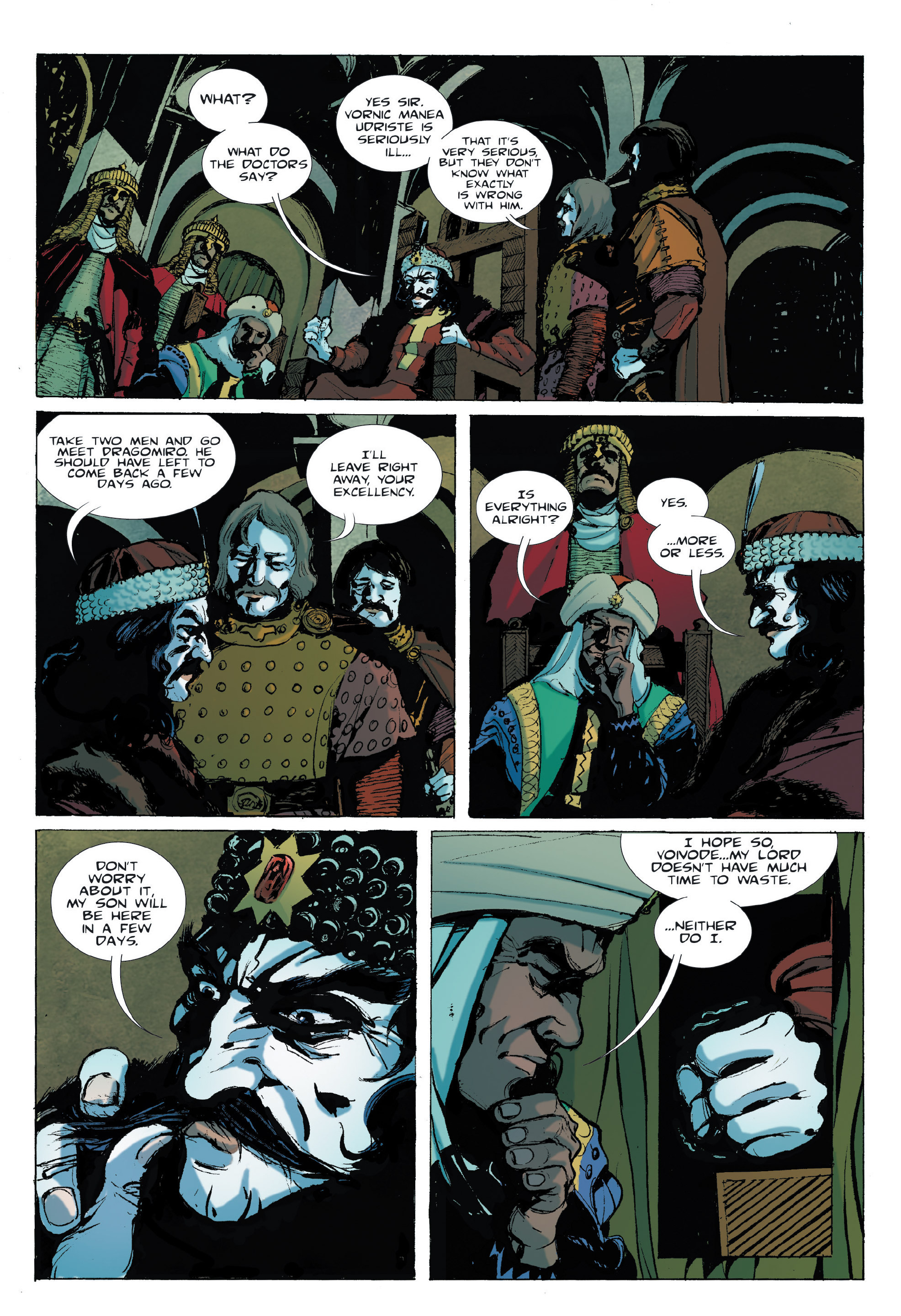 Read online Voivod: The True Story of Vlad the Impaler comic -  Issue # TPB - 35
