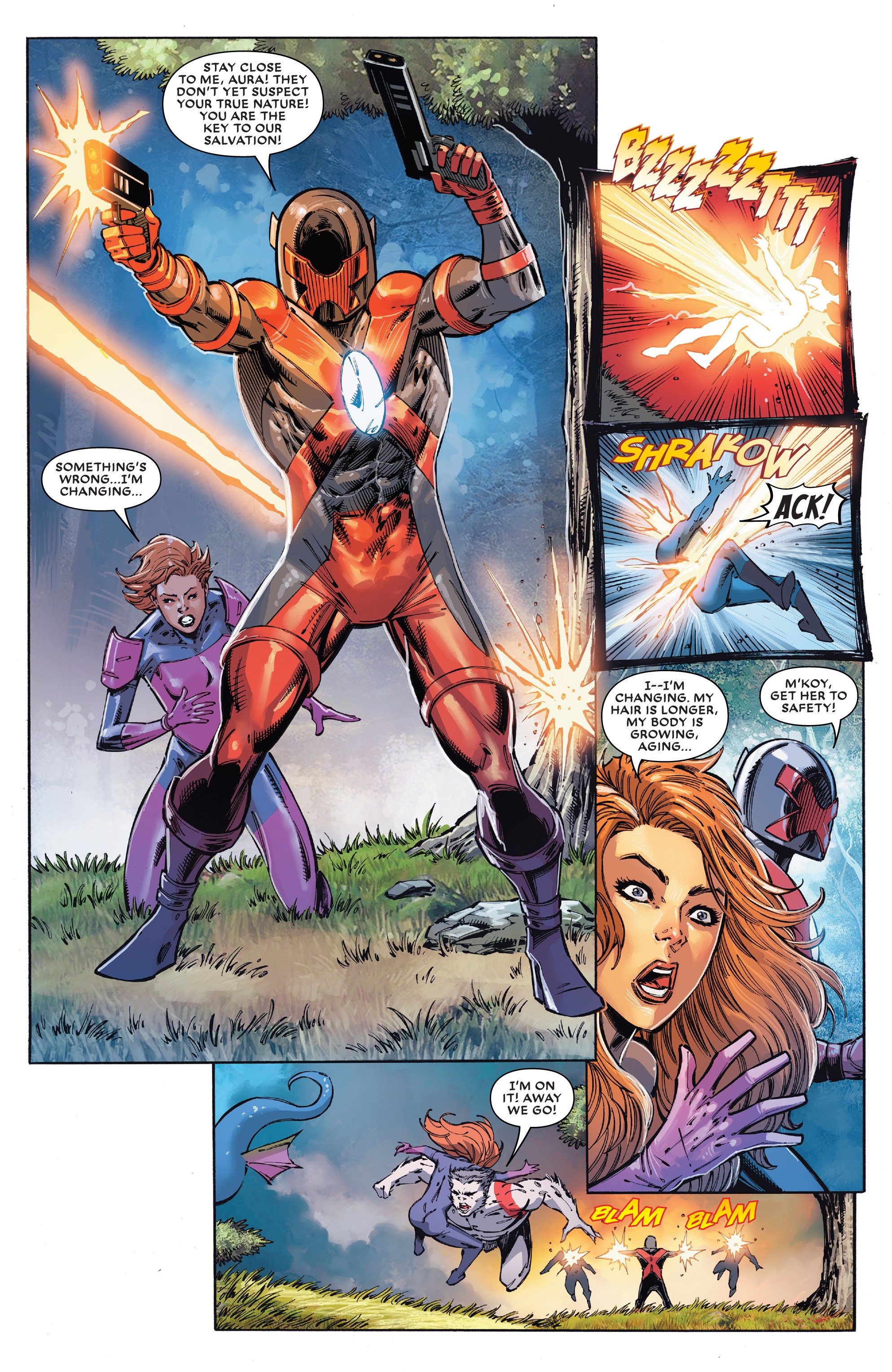 Read online Major X comic -  Issue #6 - 9