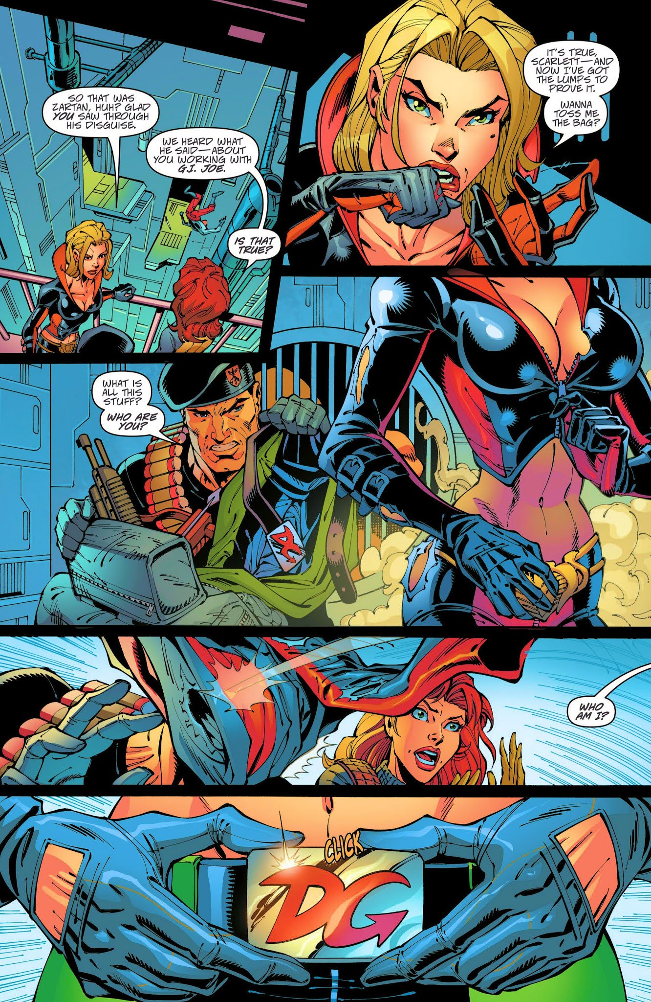 Read online Danger Girl/G.I. Joe comic -  Issue #4 - 8