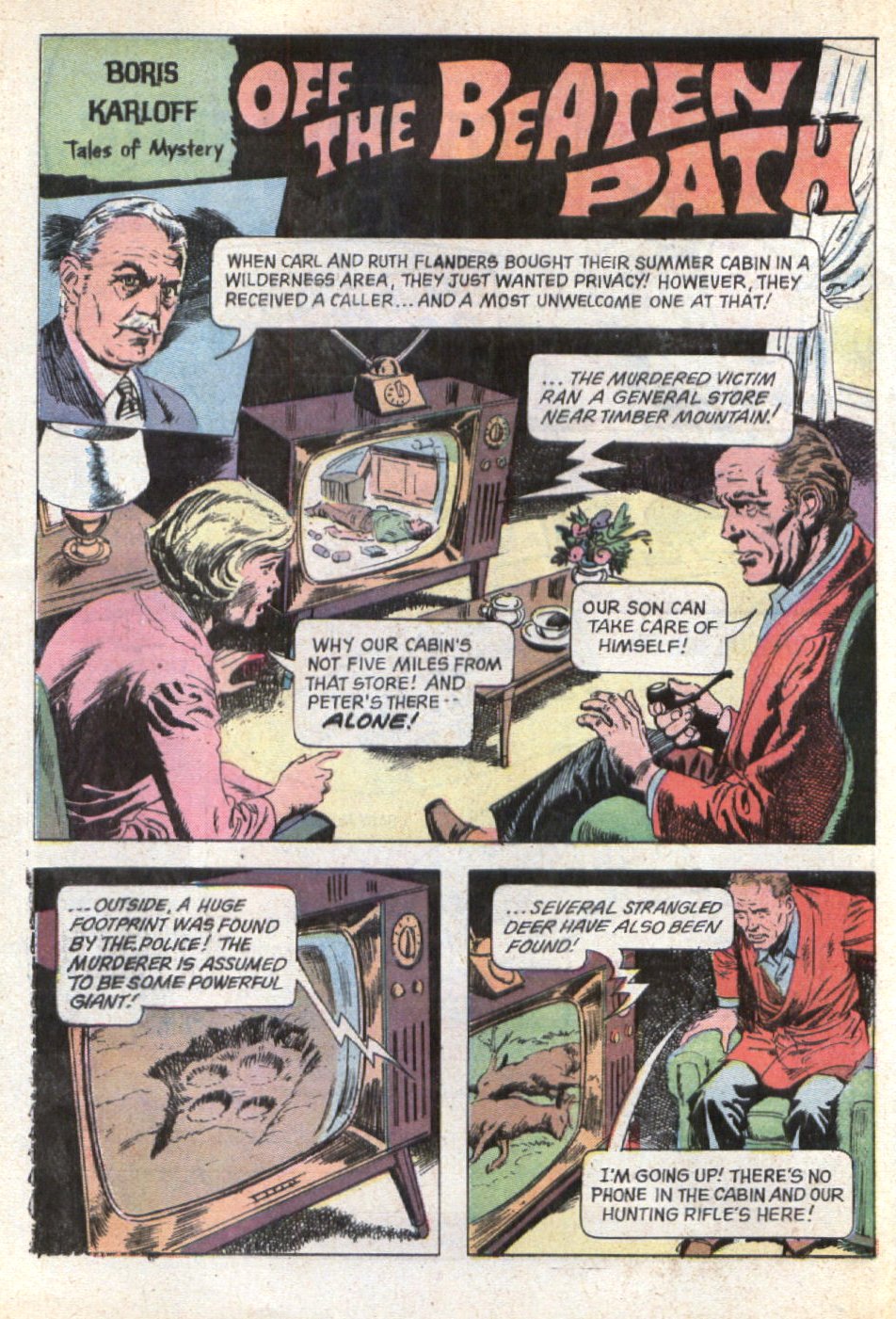 Read online Boris Karloff Tales of Mystery comic -  Issue #51 - 36