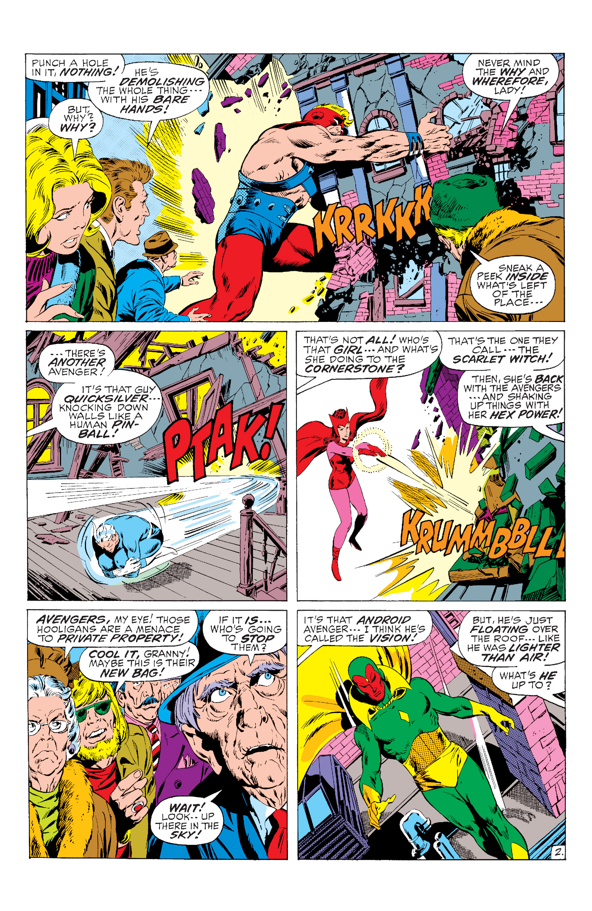 Read online Marvel Masterworks: The Avengers comic -  Issue # TPB 8 (Part 2) - 70
