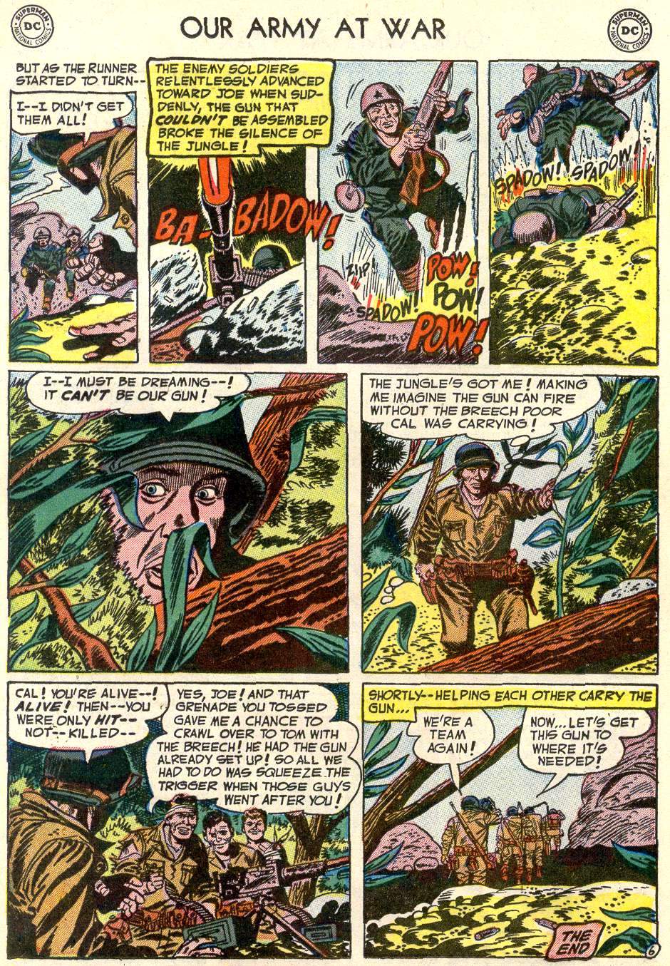 Read online Our Army at War (1952) comic -  Issue #12 - 16