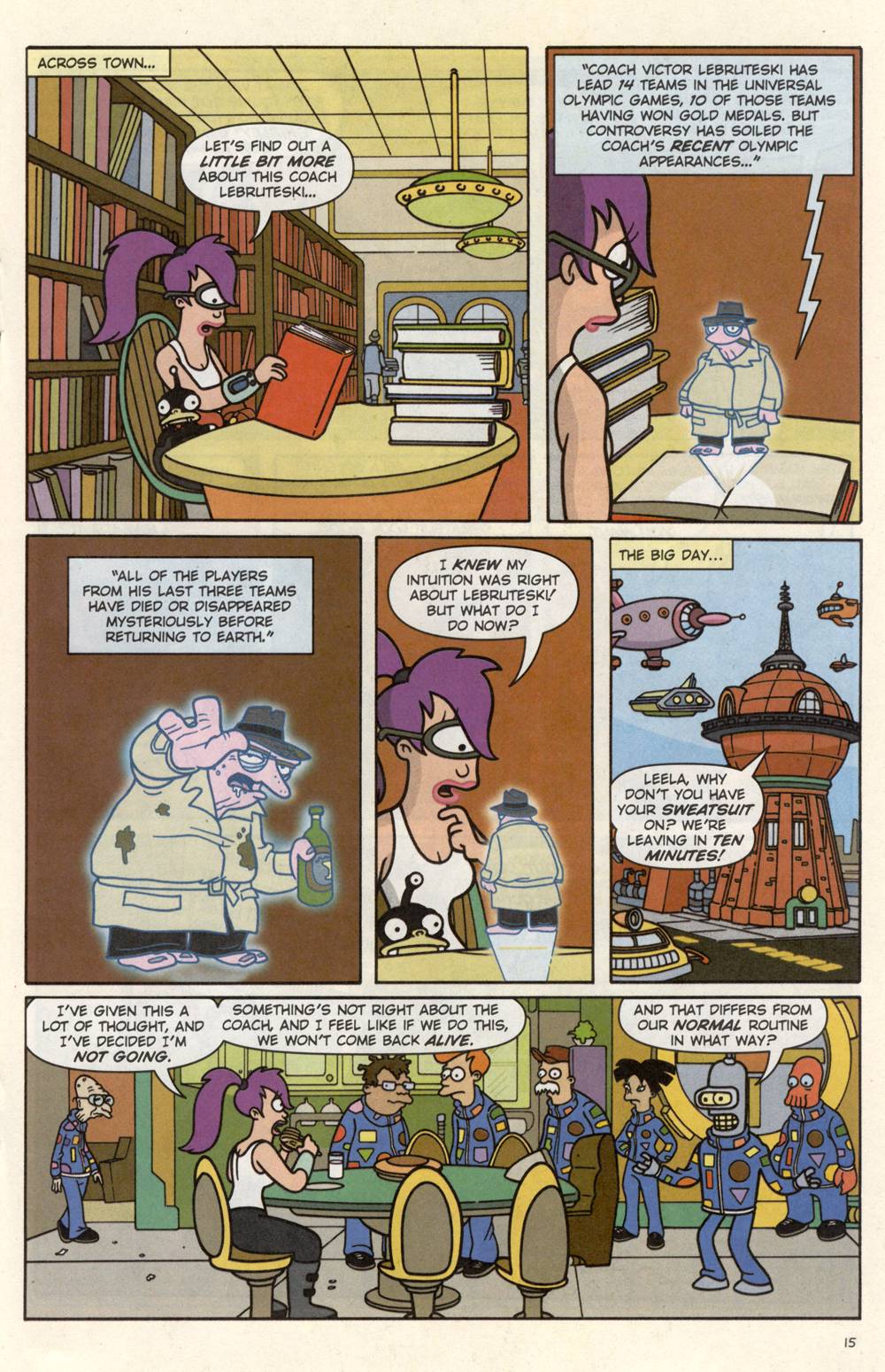 Read online Futurama Comics comic -  Issue #10 - 16