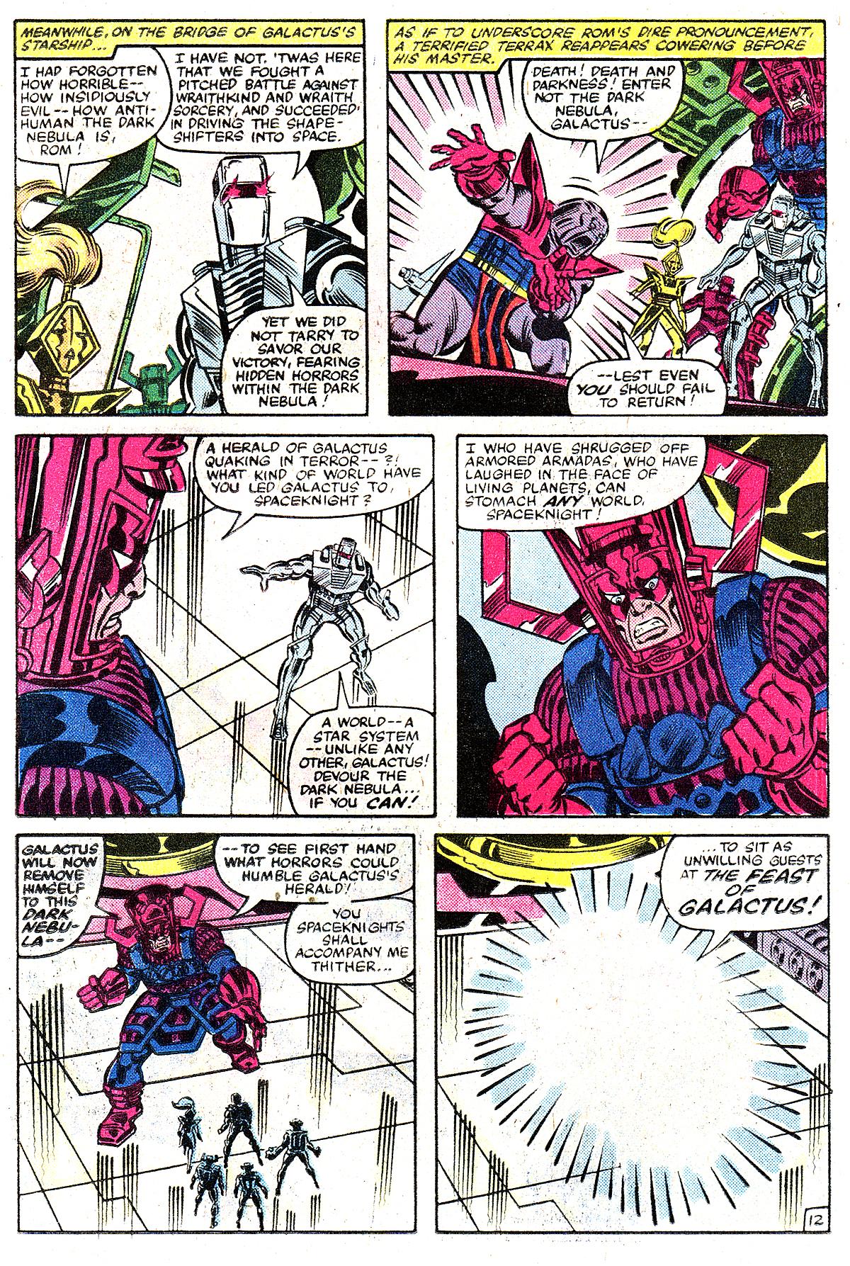 Read online ROM (1979) comic -  Issue #27 - 13