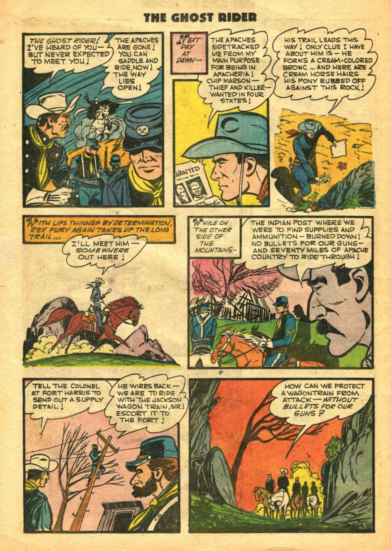 Read online The Ghost Rider (1950) comic -  Issue #5 - 30