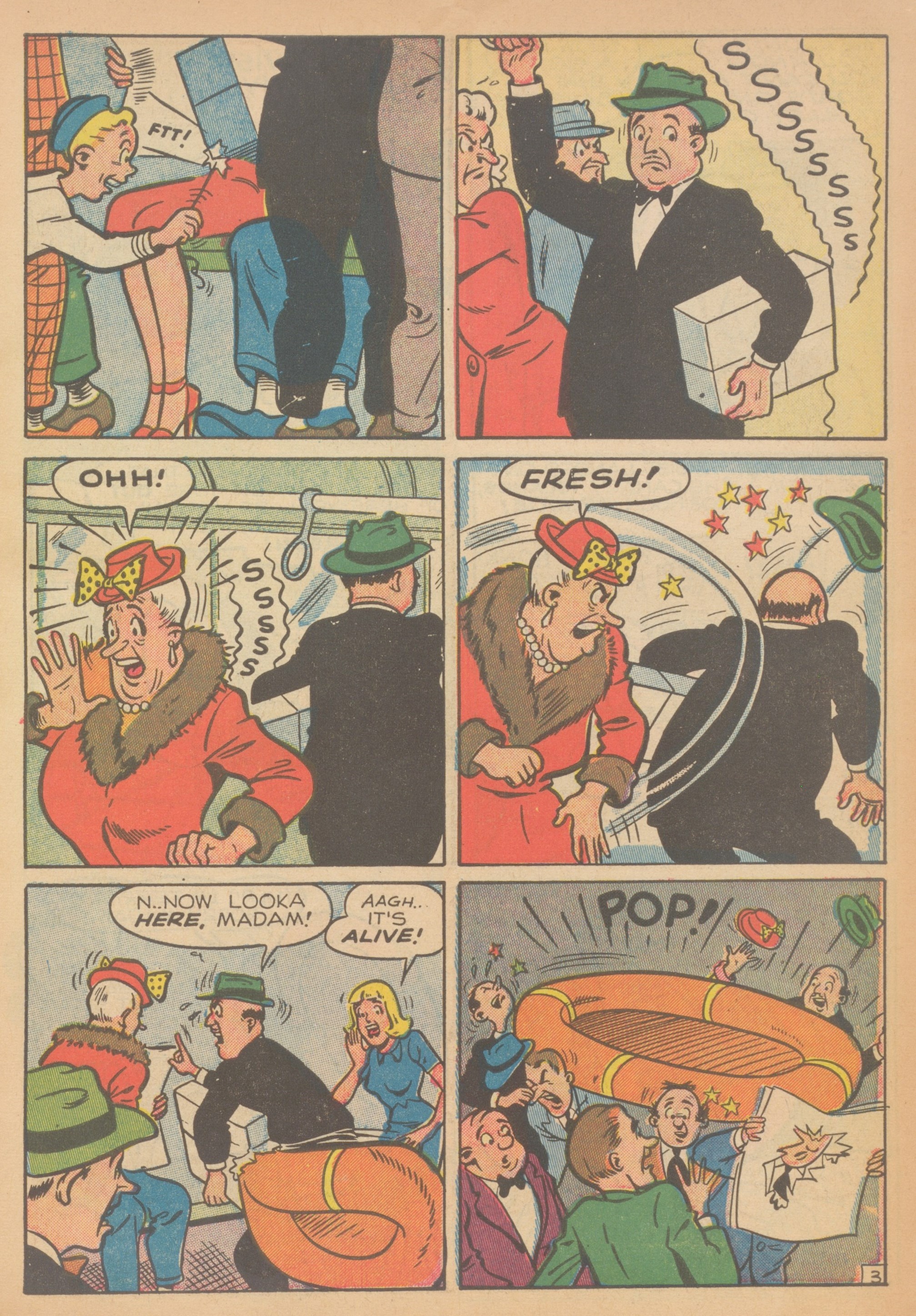 Read online Pep Comics comic -  Issue #70 - 5