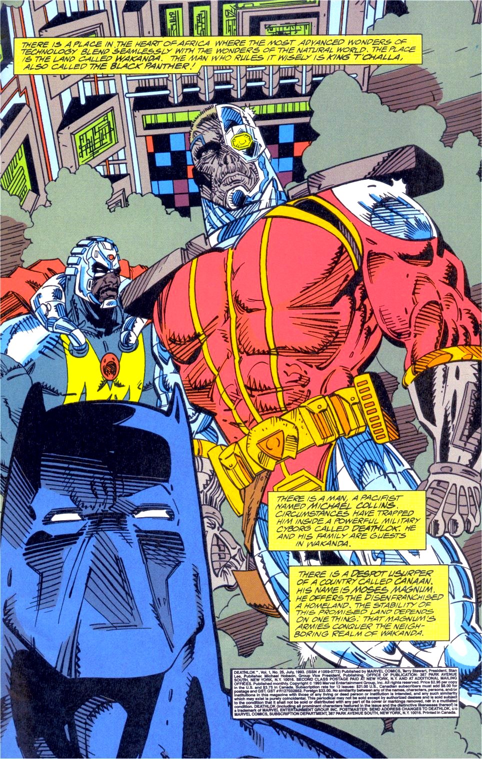 Read online Deathlok (1991) comic -  Issue #25 - 2