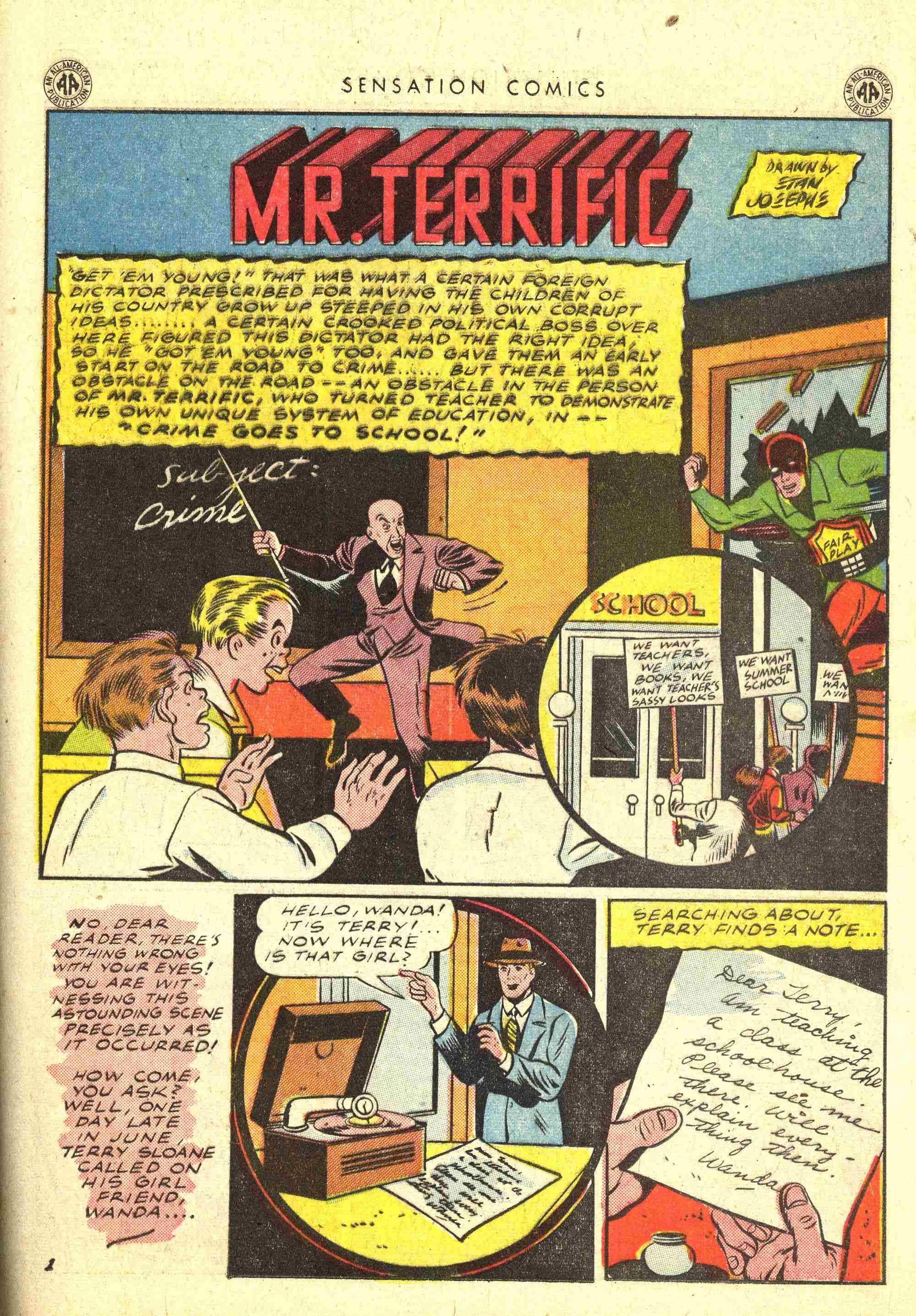 Read online Sensation (Mystery) Comics comic -  Issue #42 - 35