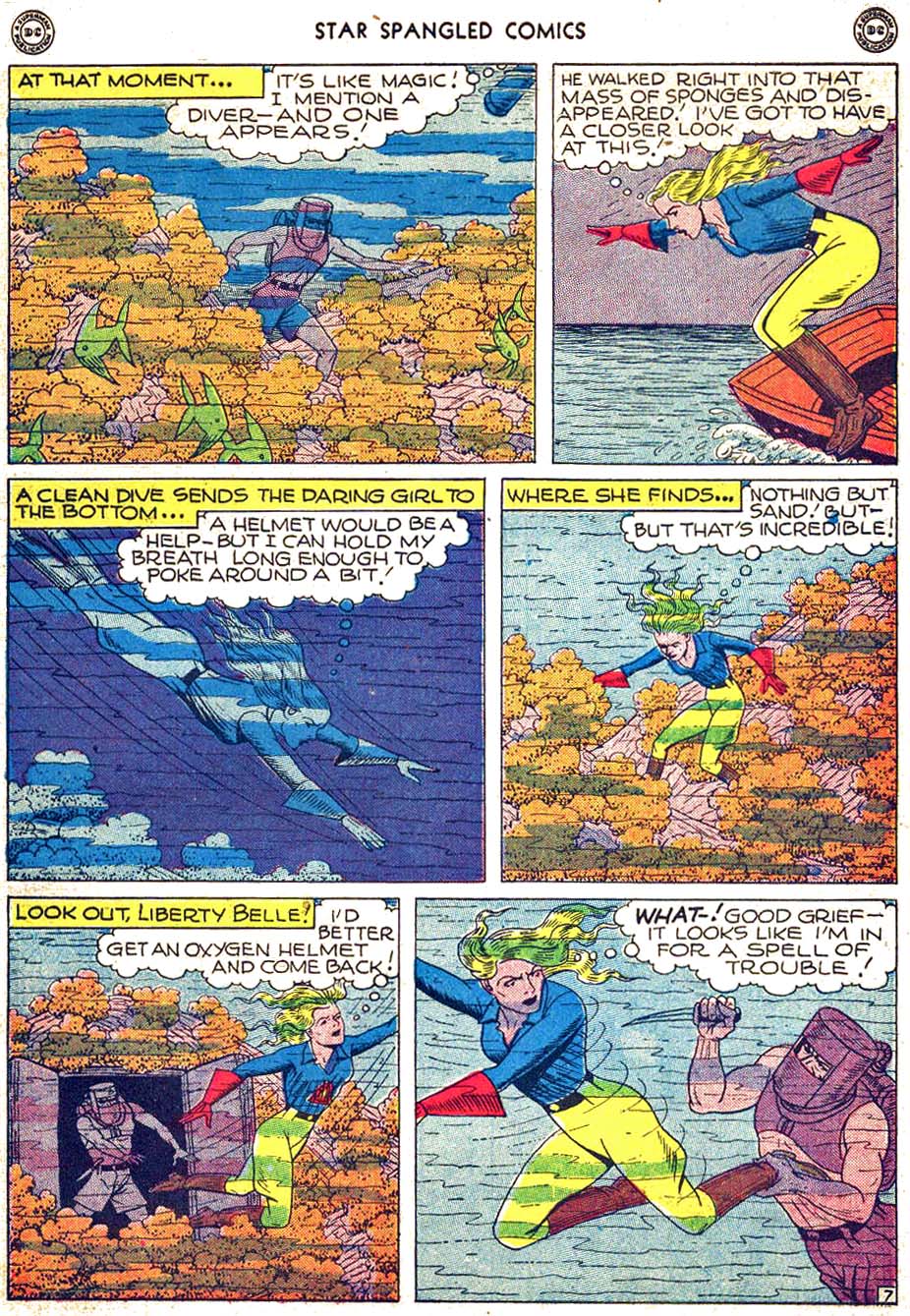 Read online Star Spangled Comics comic -  Issue #58 - 45