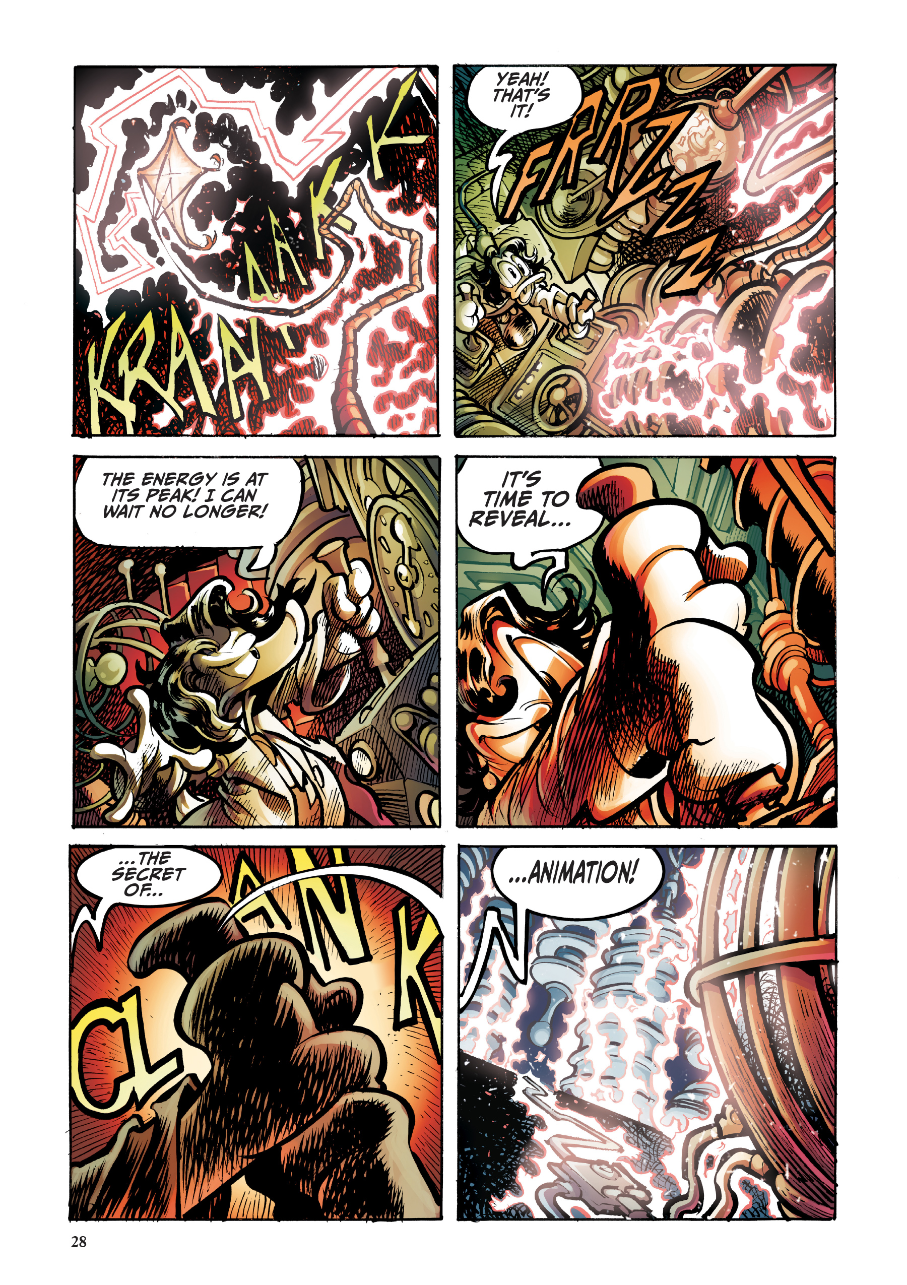 Read online Disney Frankenstein, Starring Donald Duck comic -  Issue # TPB - 28