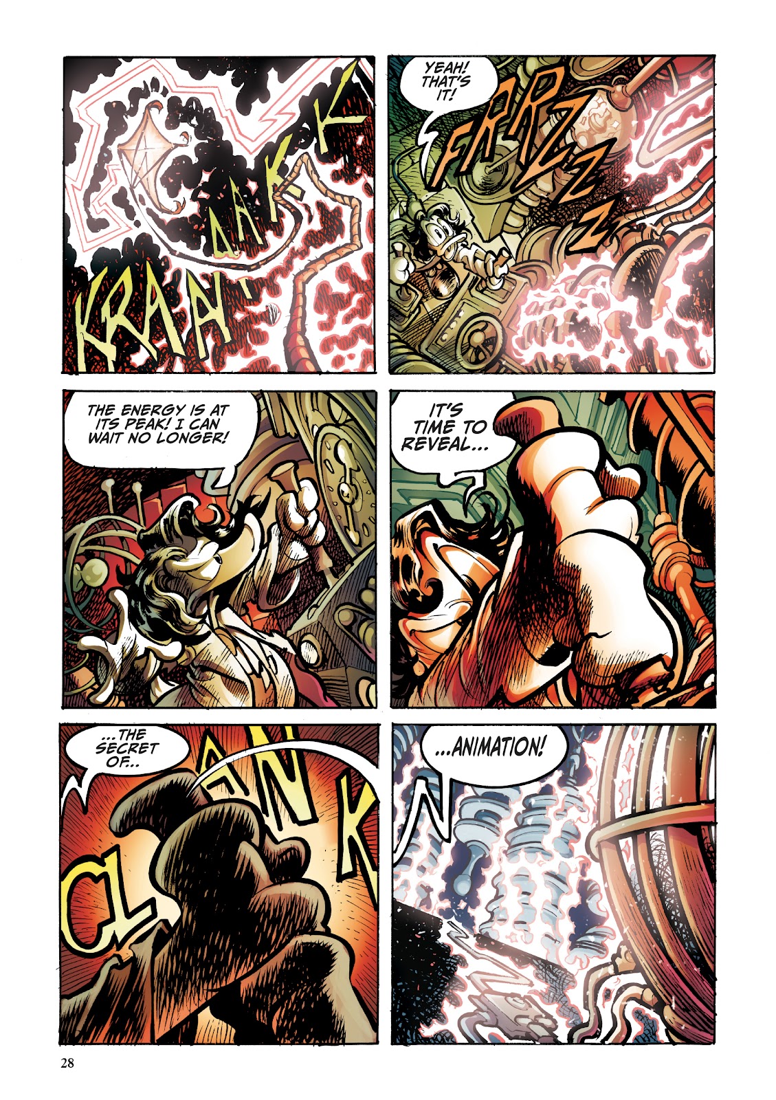 Disney Frankenstein, Starring Donald Duck issue TPB - Page 28