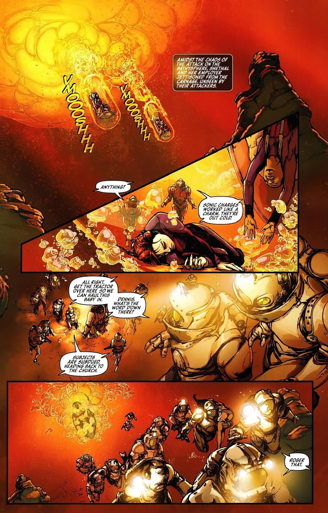 Read online Michael Turner's Fathom comic -  Issue #5 - 10