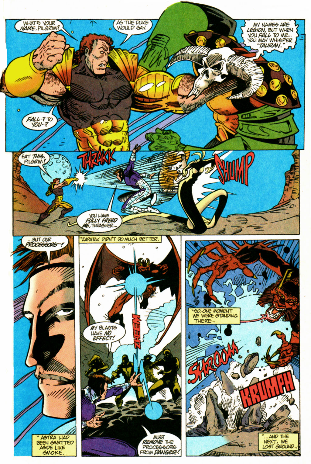 Read online Xenobrood comic -  Issue #2 - 22