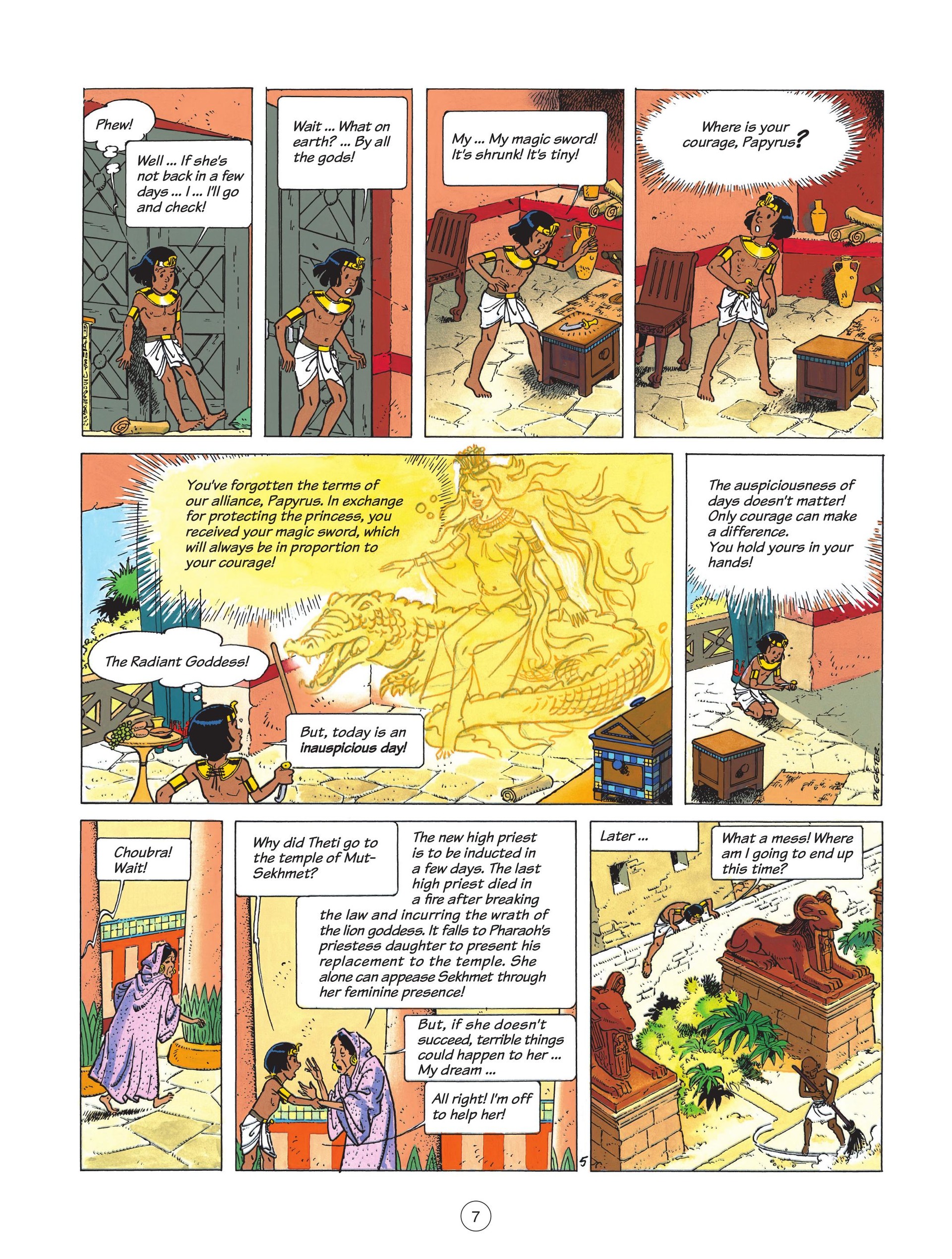 Read online Papyrus comic -  Issue #7 - 9
