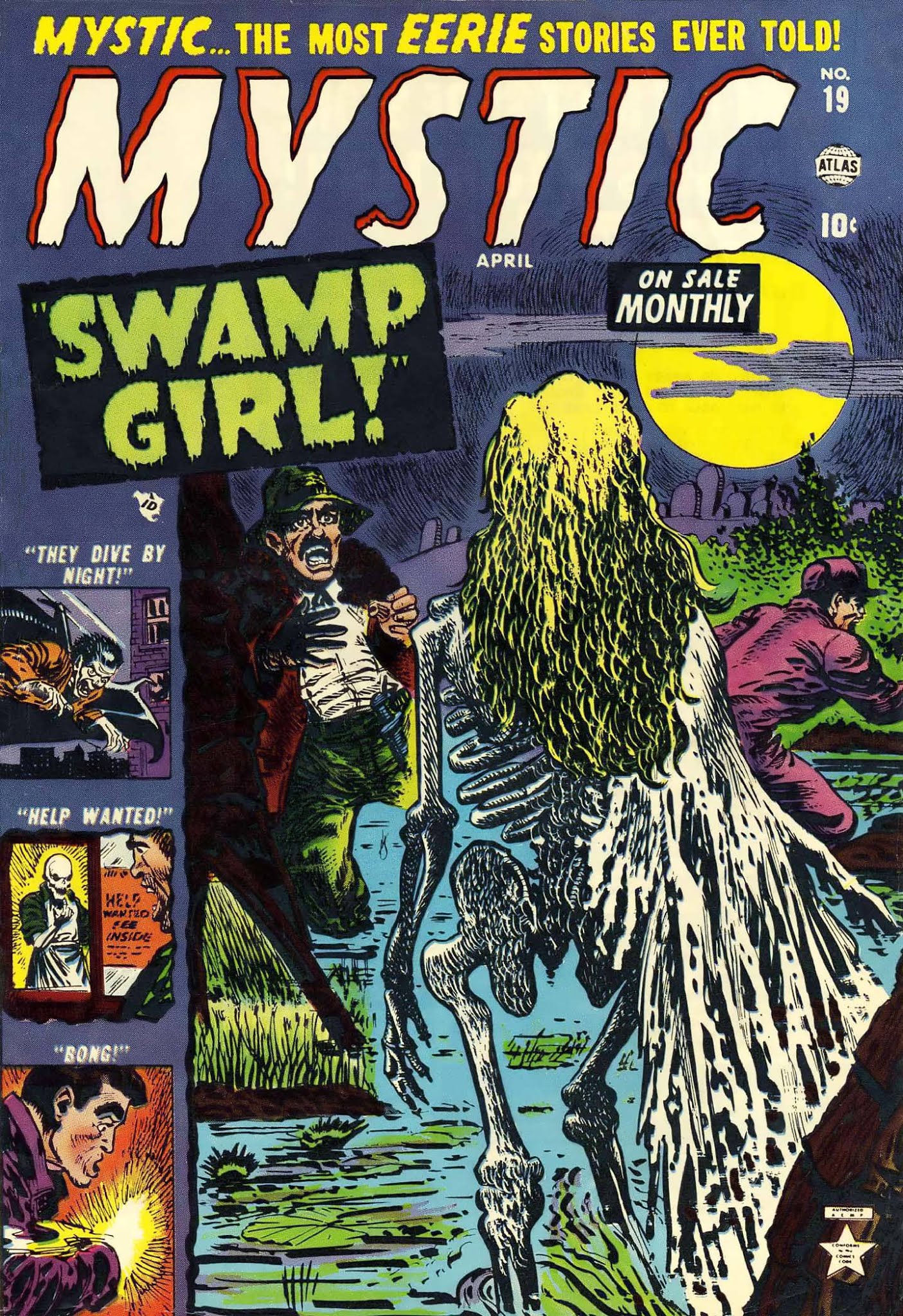 Read online Mystic (1951) comic -  Issue #19 - 1