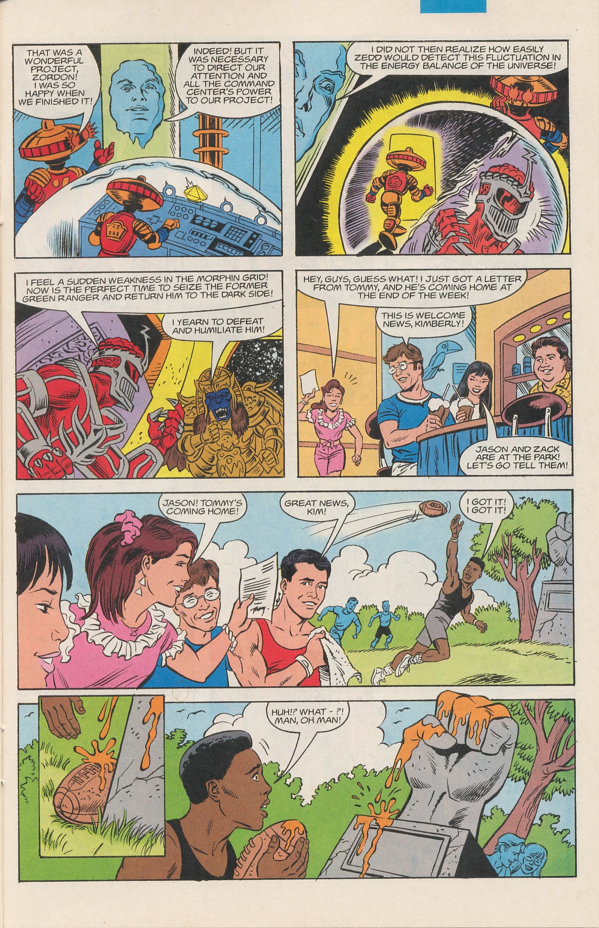 Read online Mighty Morphin Power Rangers Saga comic -  Issue #3 - 23