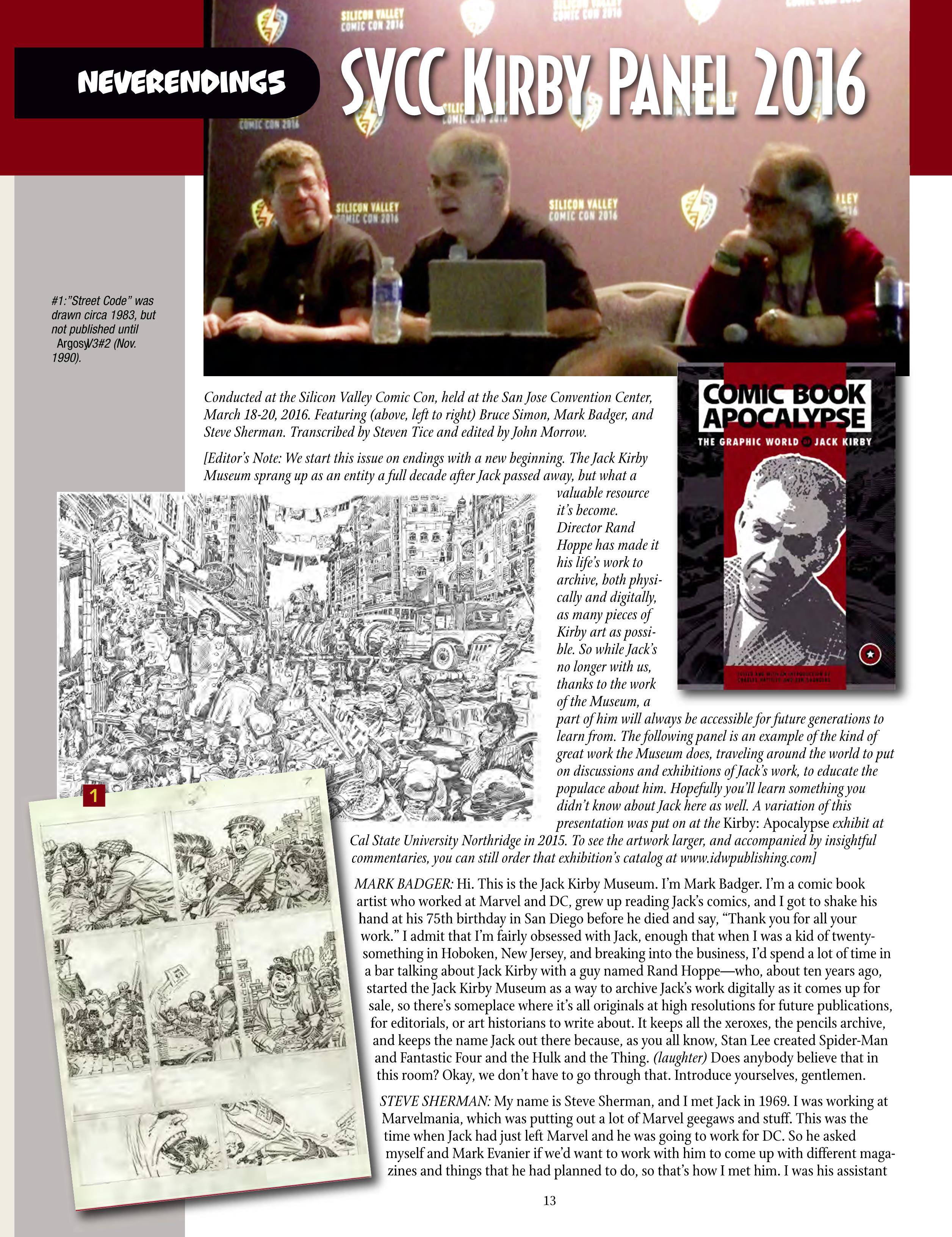 Read online The Jack Kirby Collector comic -  Issue #71 - 15