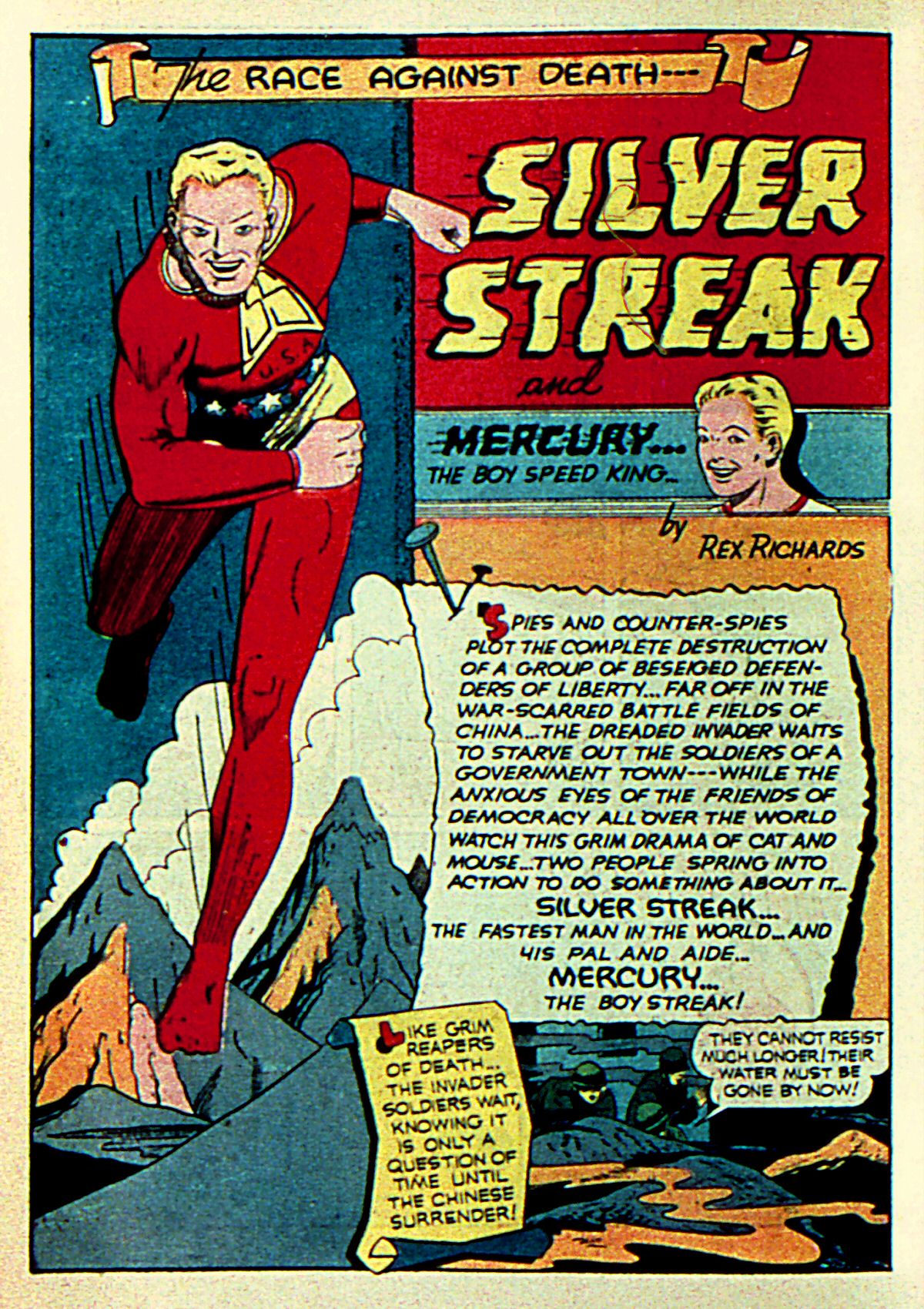 Read online Silver Streak Comics comic -  Issue #12 - 21