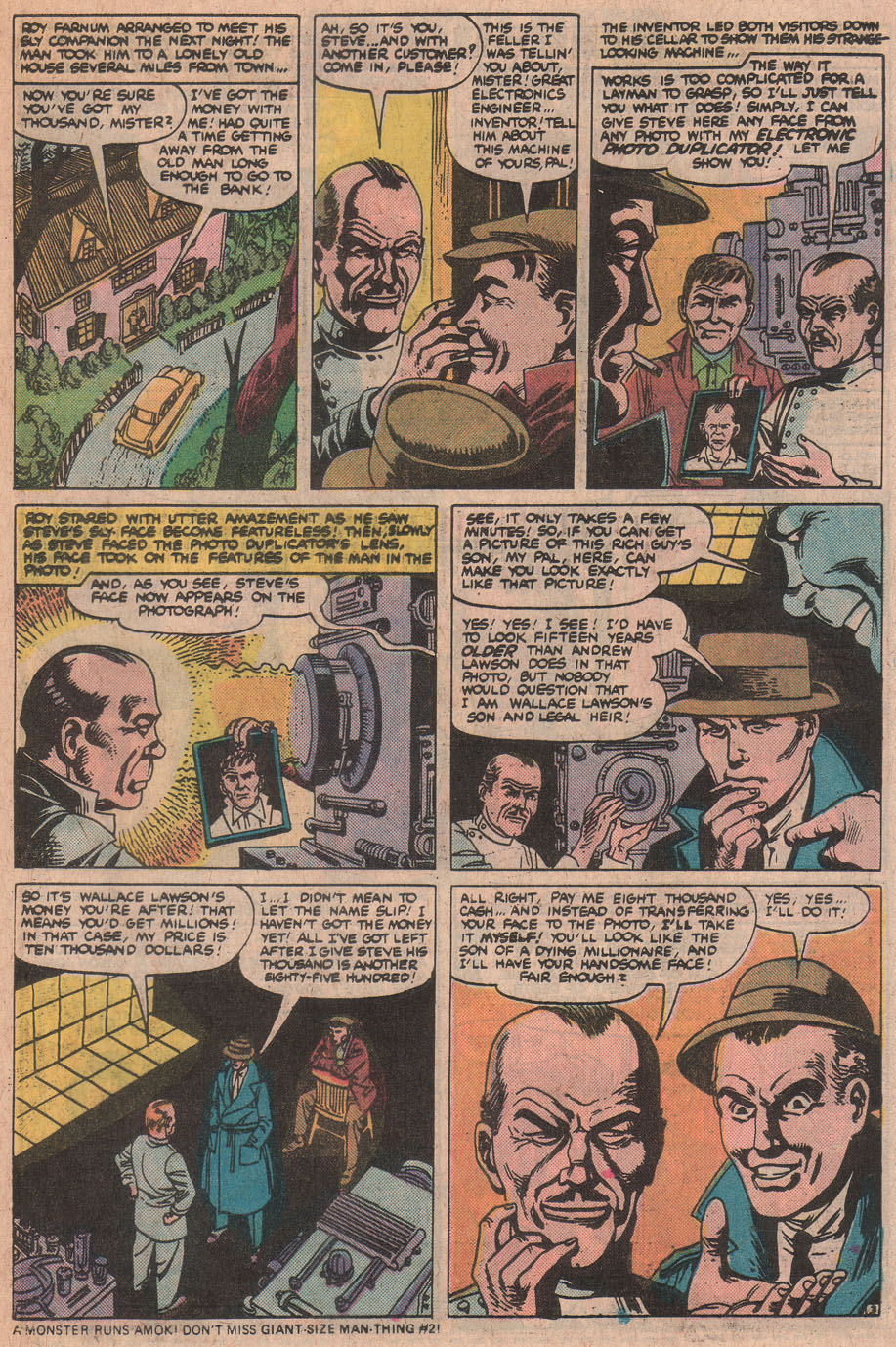 Read Where Monsters Dwell 1970 Issue 32 Online Page 33